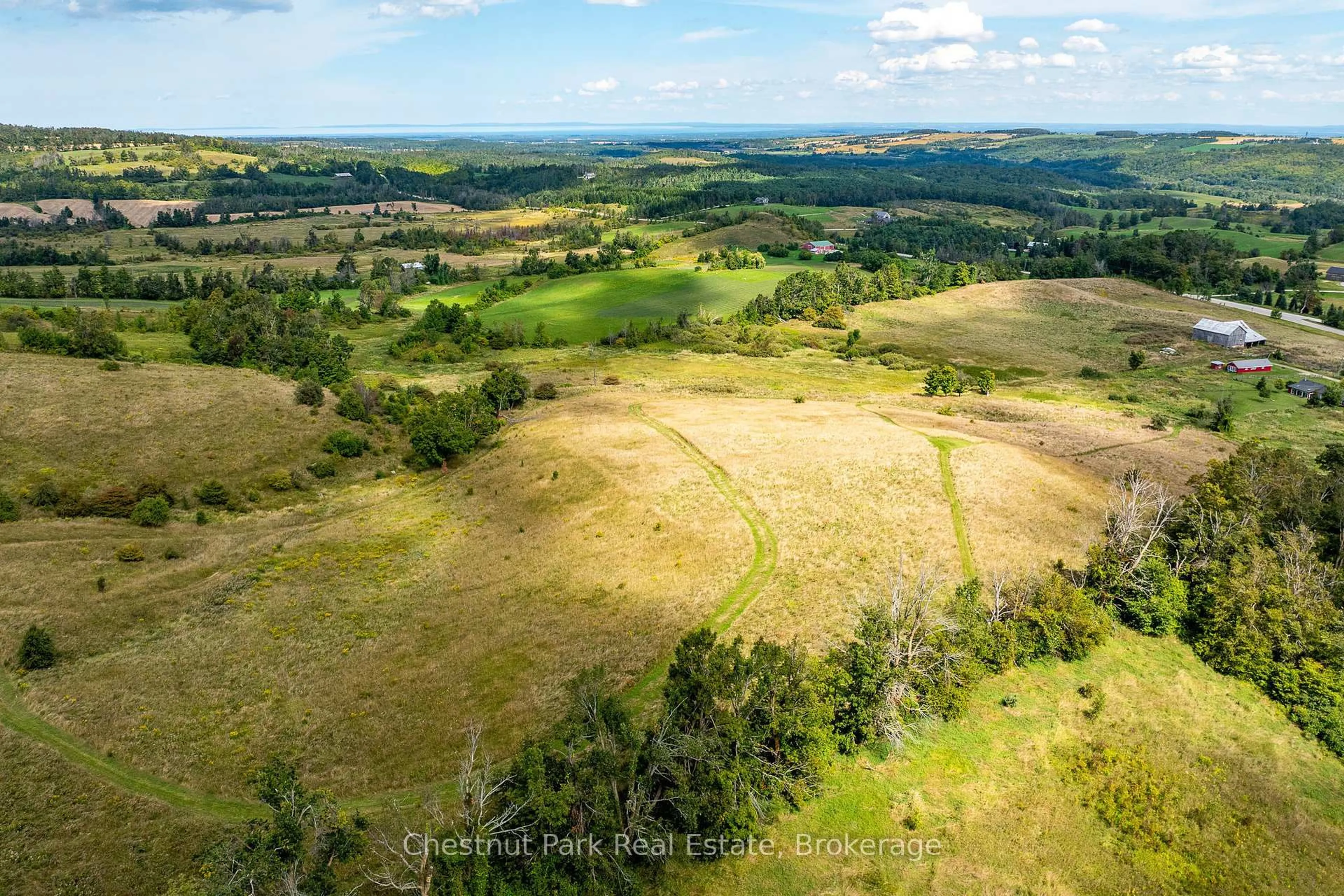 A pic from outside/outdoor area/front of a property/back of a property/a pic from drone, forest/trees view for 2826 Concession 8 S Nottawasaga, Clearview Ontario L0M 1L0
