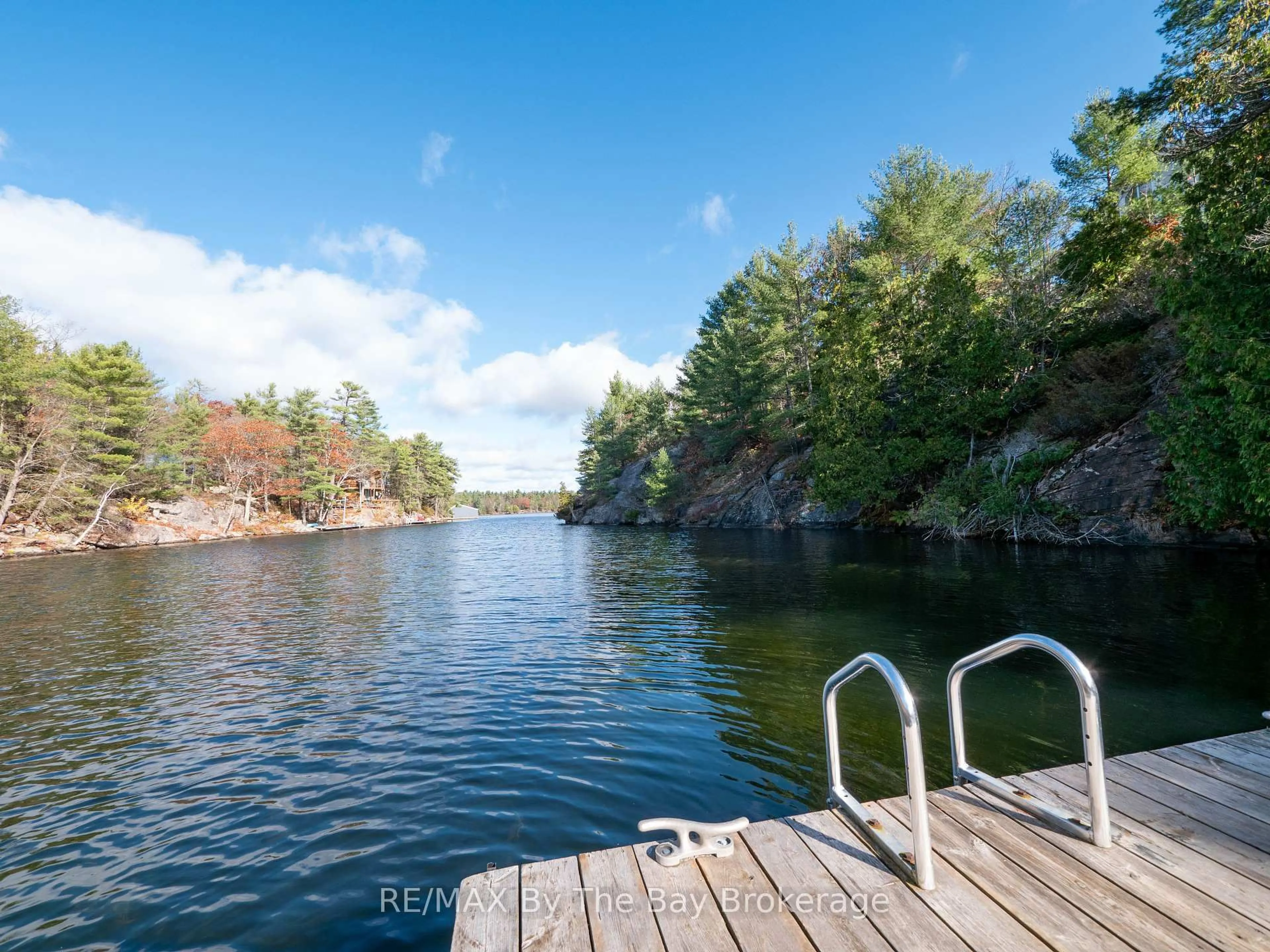 Patio, water/lake/river/ocean view for 4330 Marr Lane, Severn Ontario L0K 1E0