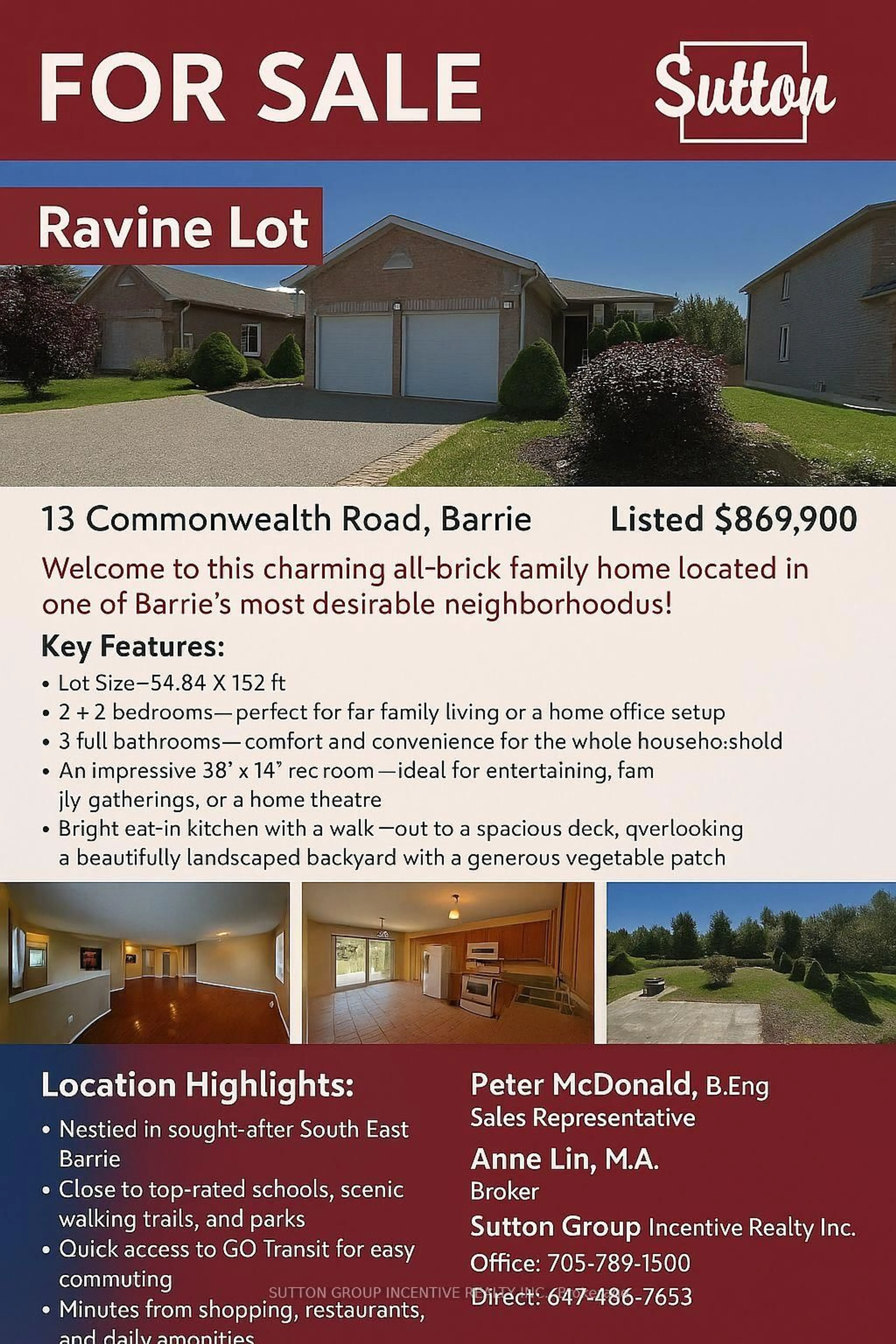 Unknown for 13 Commonwealth Rd, Barrie Ontario L4M 7J6