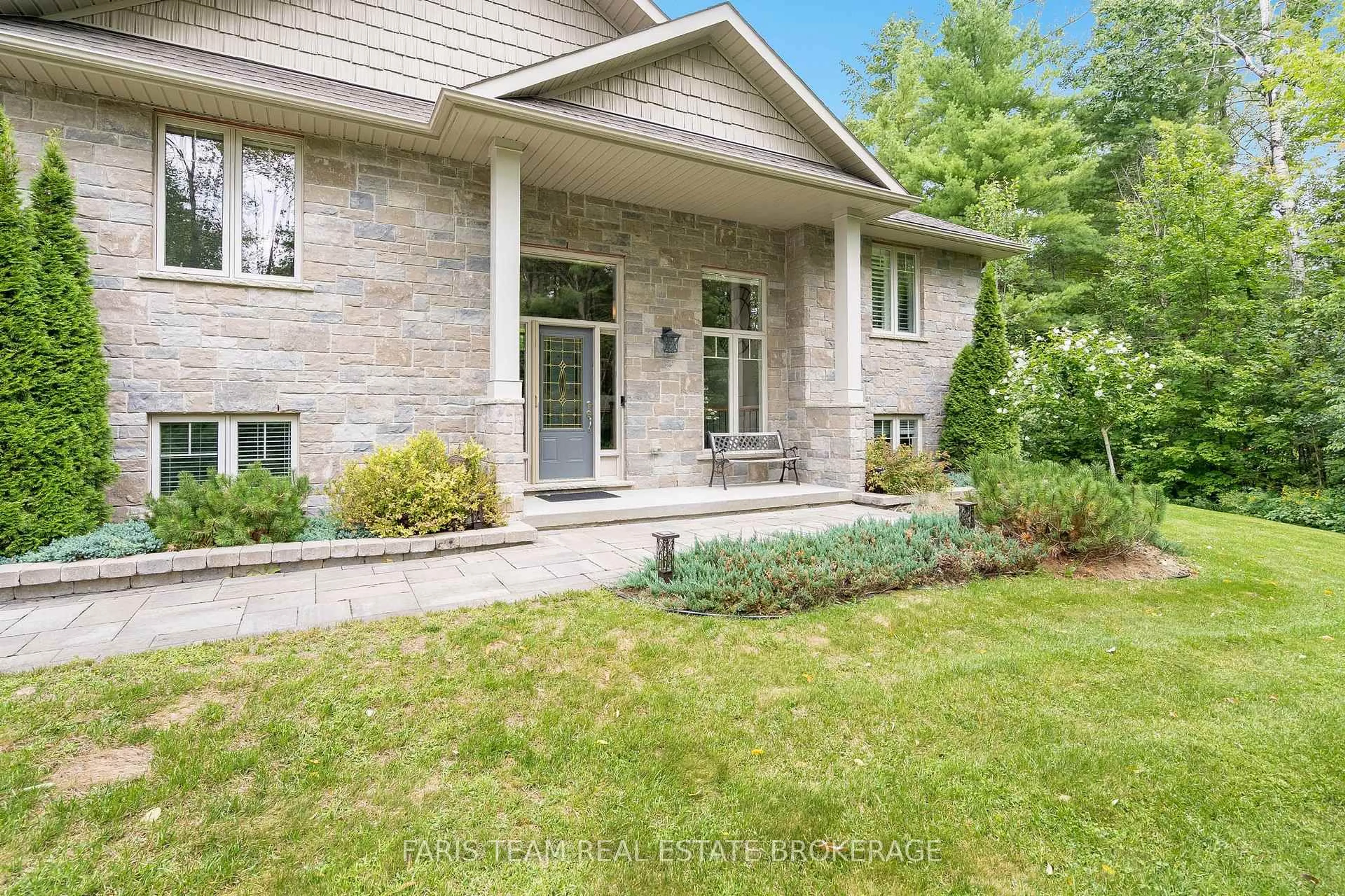 Home with brick exterior material, street for 1559 Rimkey Cres, Severn Ontario L3V 0E9