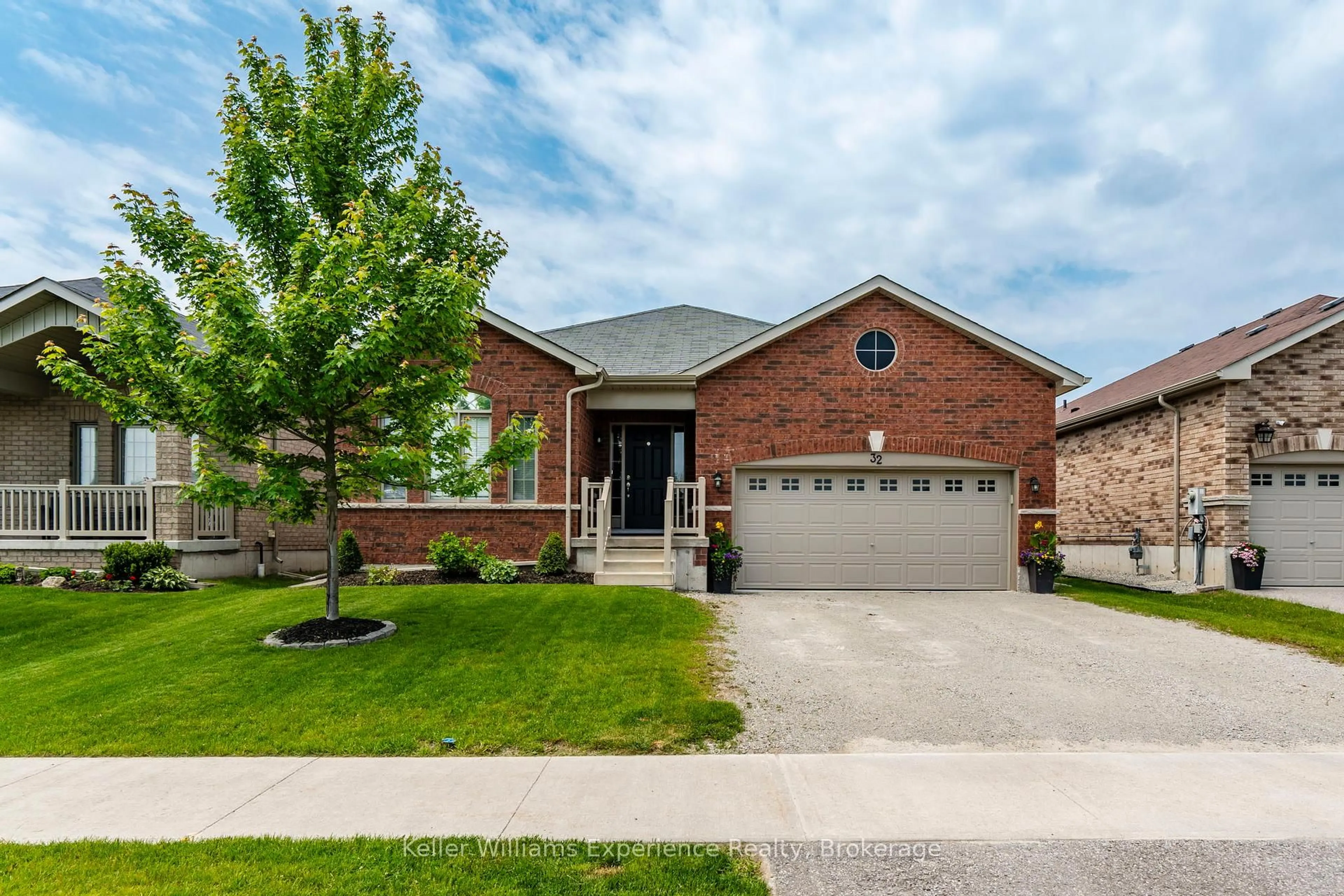 Home with brick exterior material, street for 32 Hatton Dr, Penetanguishene Ontario L9M 0V6