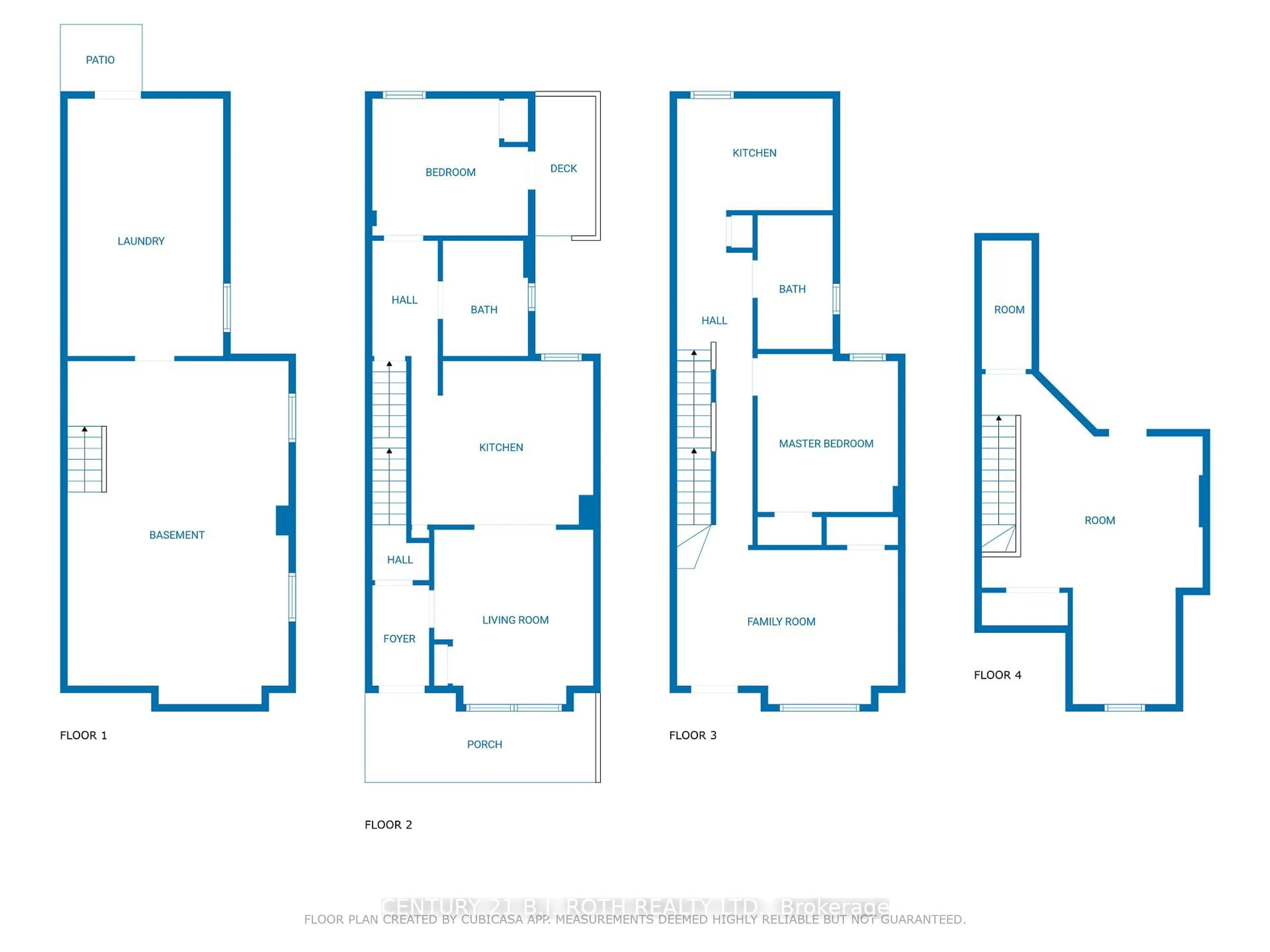 Floor plan for 73 High St, Barrie Ontario L4N 1W5