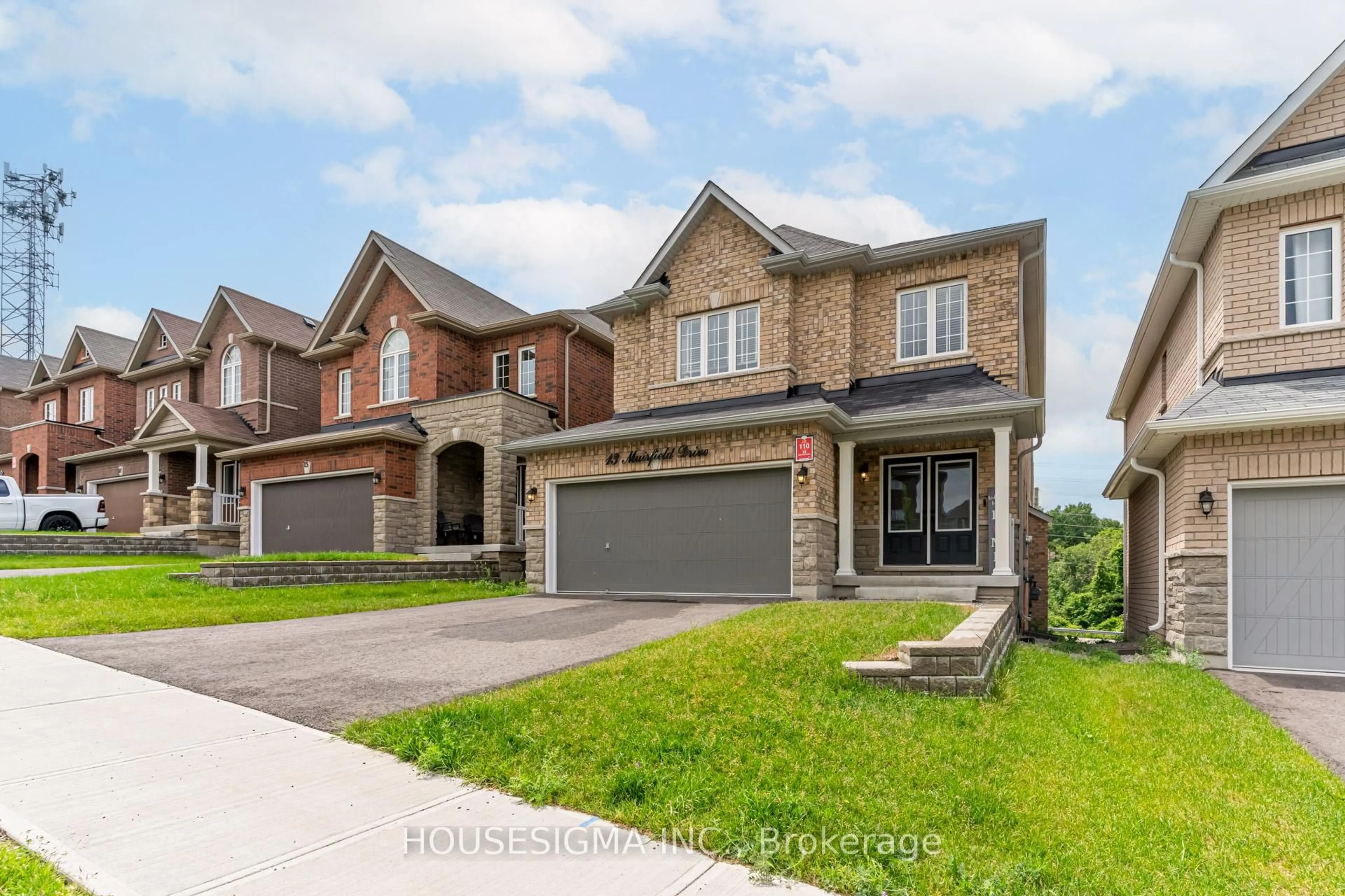 Home with brick exterior material, street for 13 Muirfield Dr, Barrie Ontario L4N 5E9