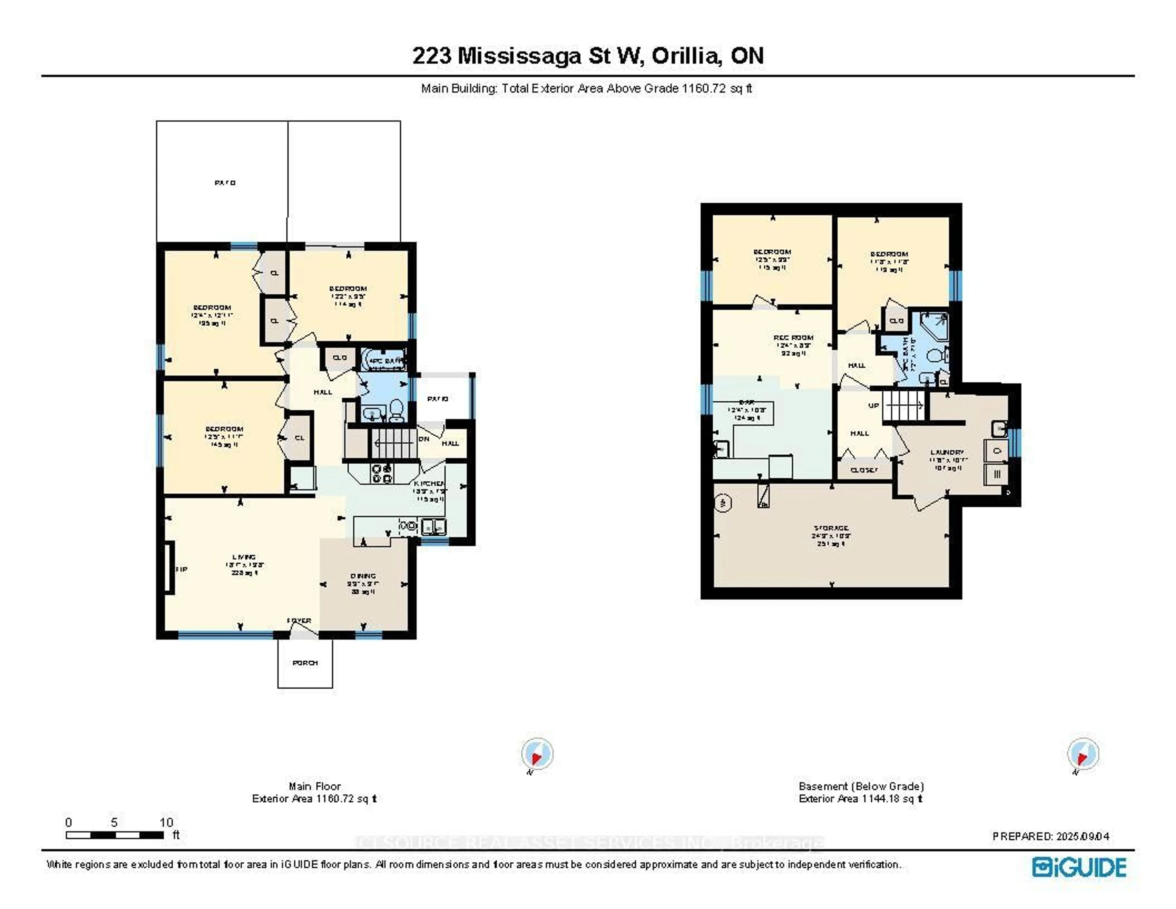 Floor plan for 223 Mississaga St, Orillia Ontario L3V 3B6