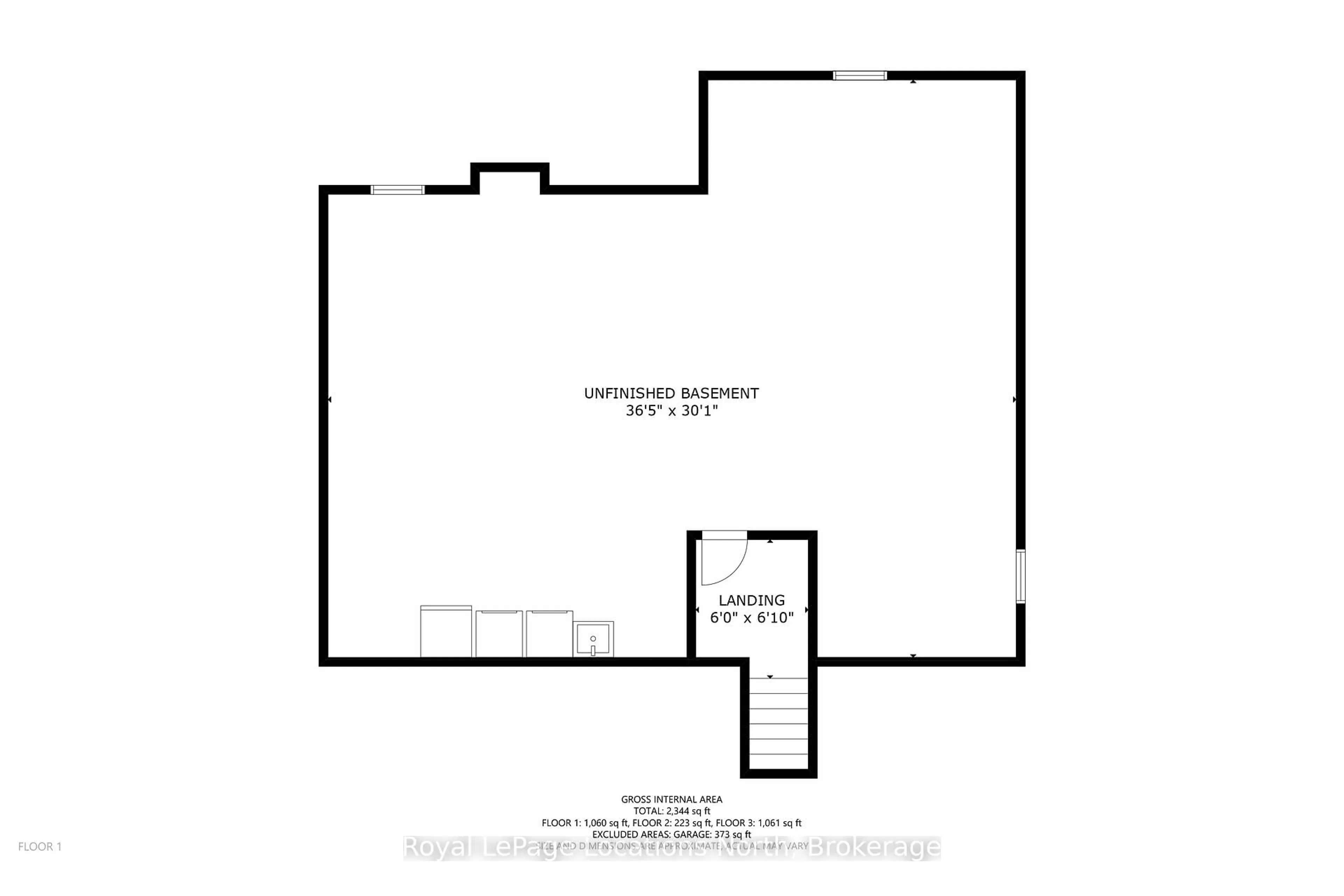 Floor plan for 8 Broadpoint St, Wasaga Beach Ontario L9Z 3B8
