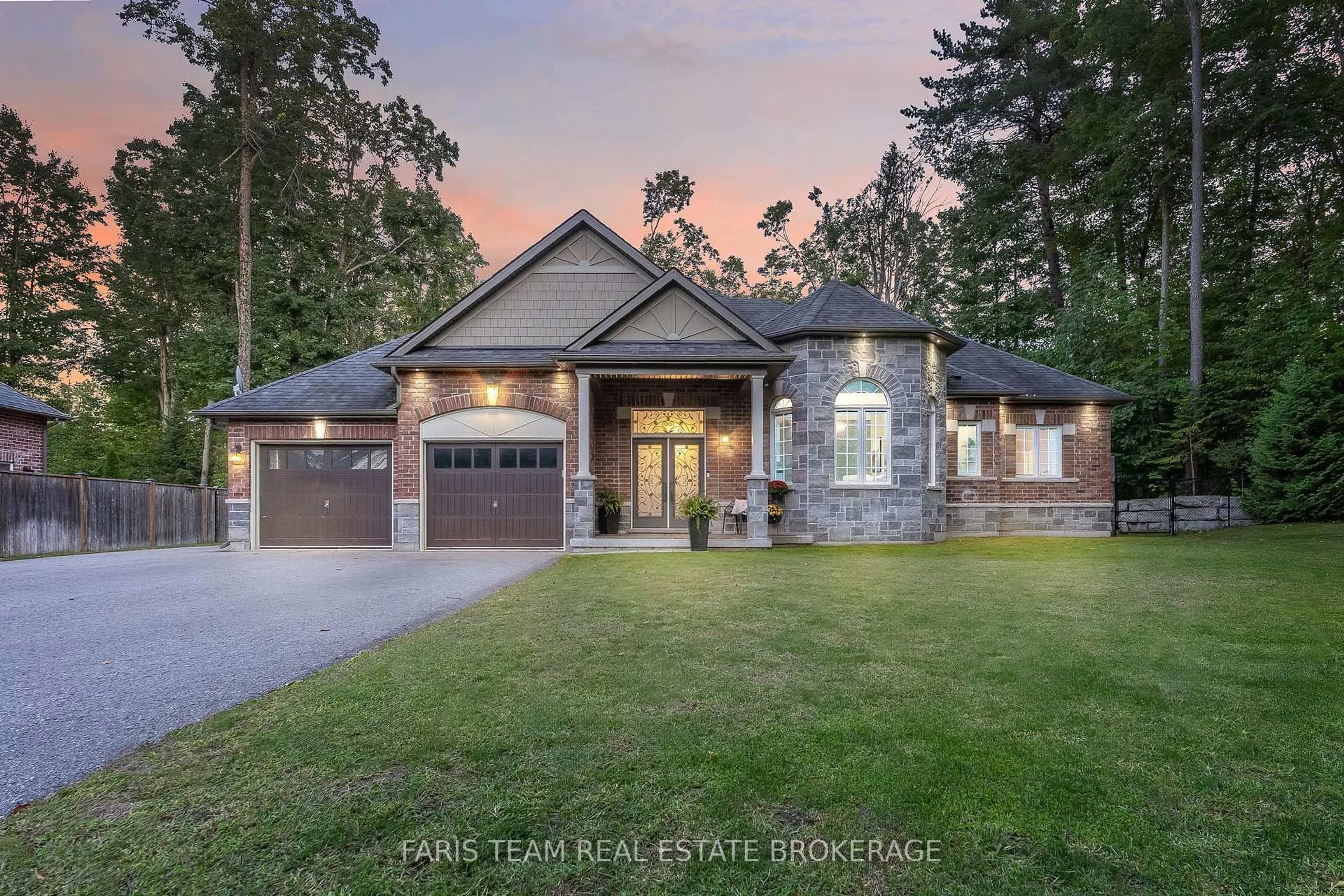 Home with brick exterior material, street for 39 Diamond Valley Dr, Oro-Medonte Ontario L0L 2E0