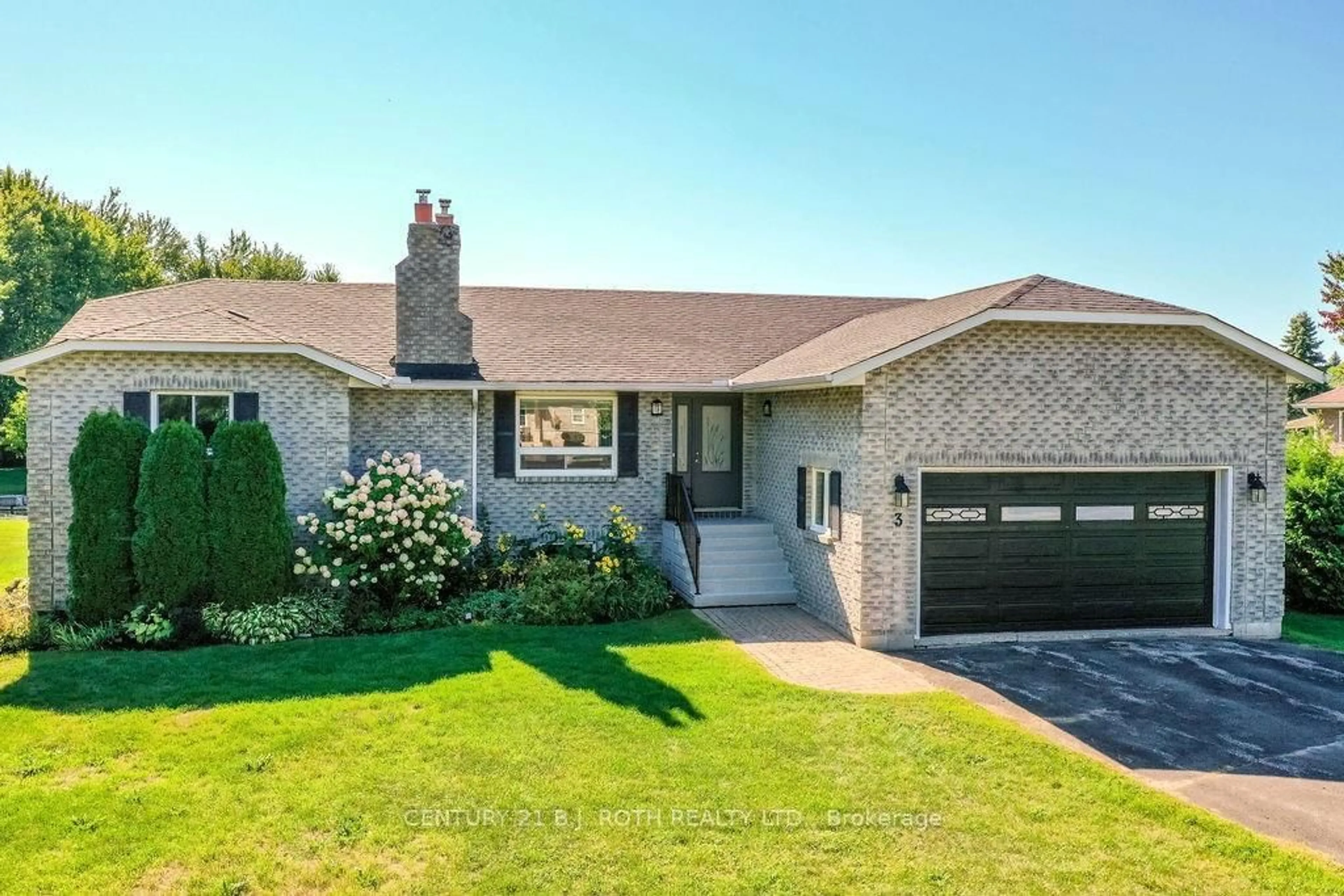 Home with brick exterior material, street for 3 MAPLE Gate, Ramara Ontario L0K 1B0