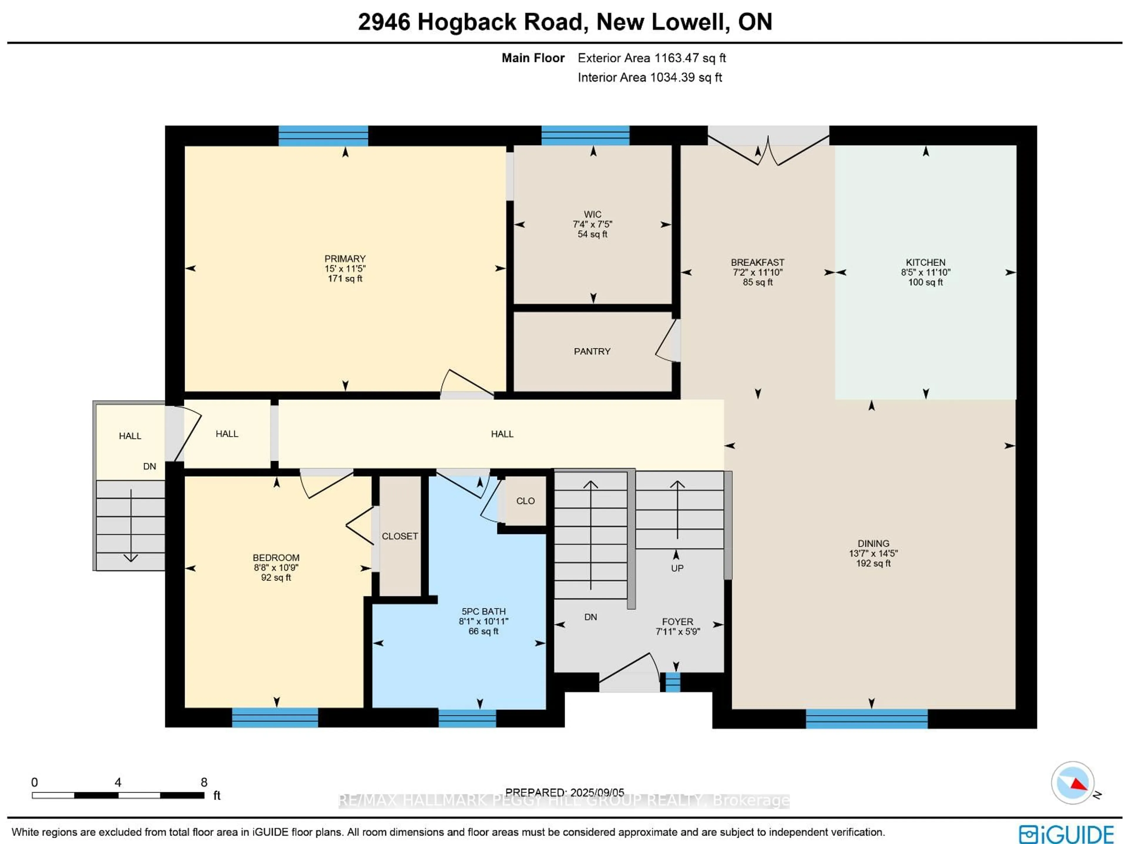Floor plan for 2946 Hogback Rd, Clearview Ontario L0M 1N0
