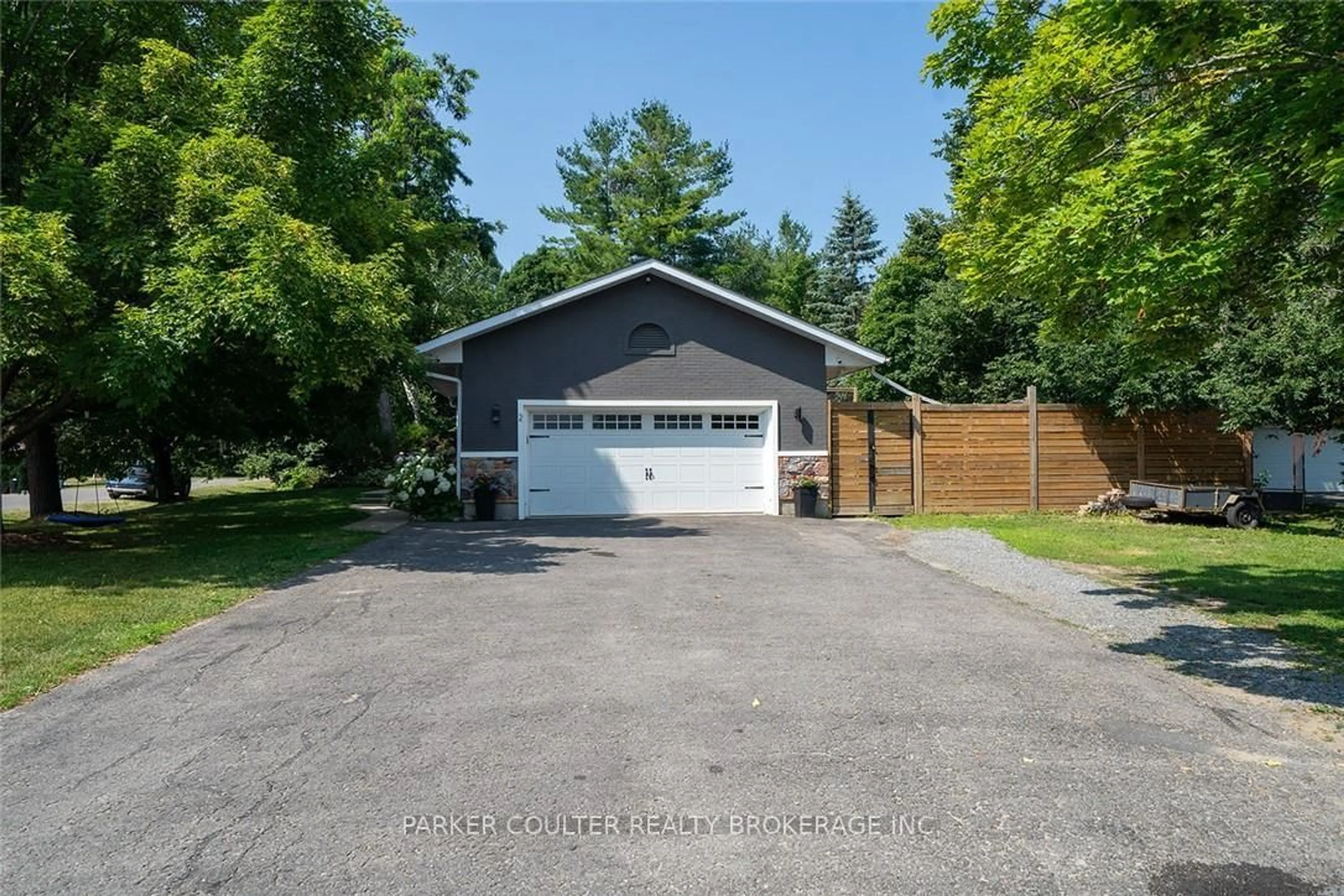 A pic from outside/outdoor area/front of a property/back of a property/a pic from drone, street for 2 Noraline Ave, Springwater Ontario L0L 1X1