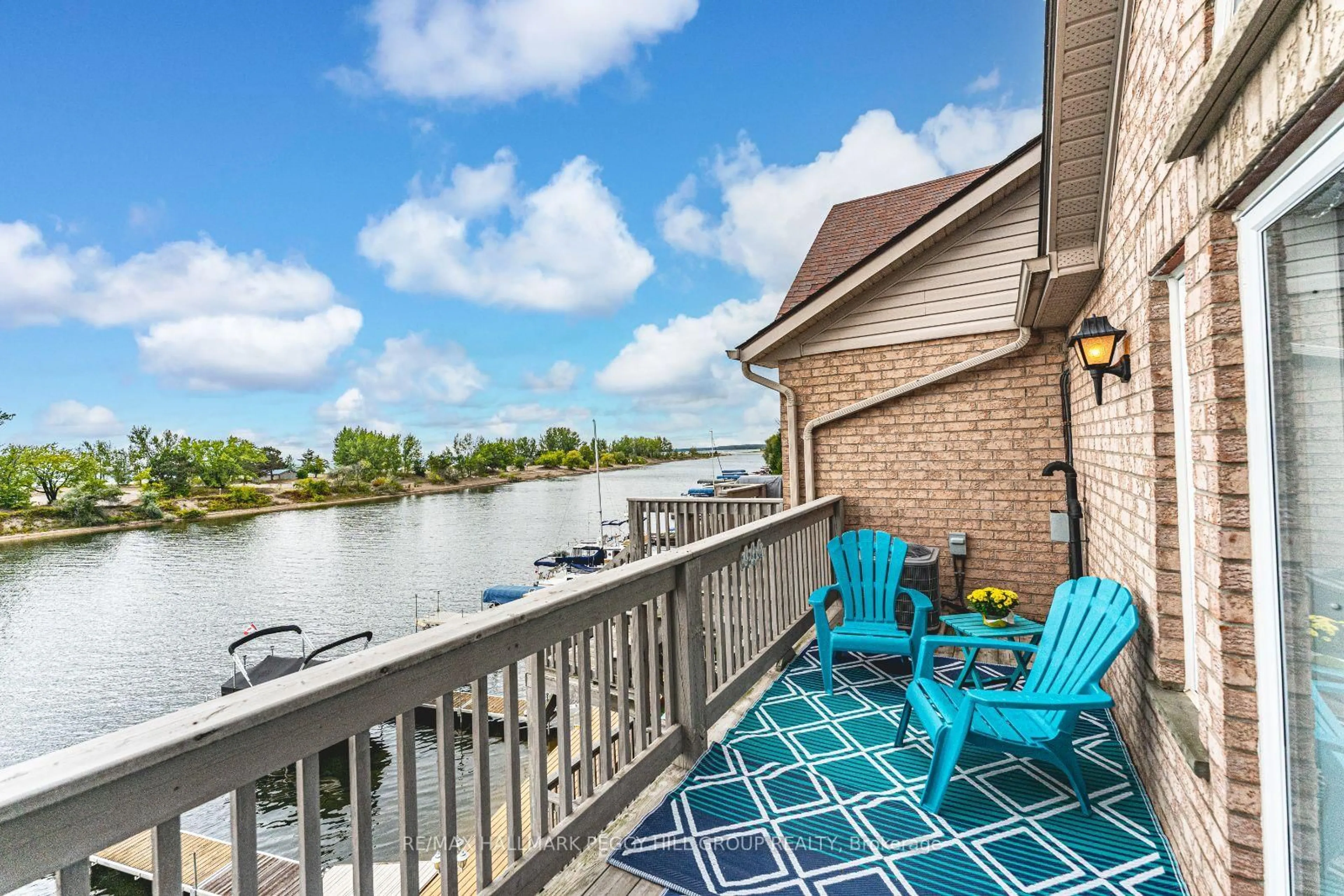 Patio, water/lake/river/ocean view for 194 River Rd #3B, Wasaga Beach Ontario L9Z 2L6