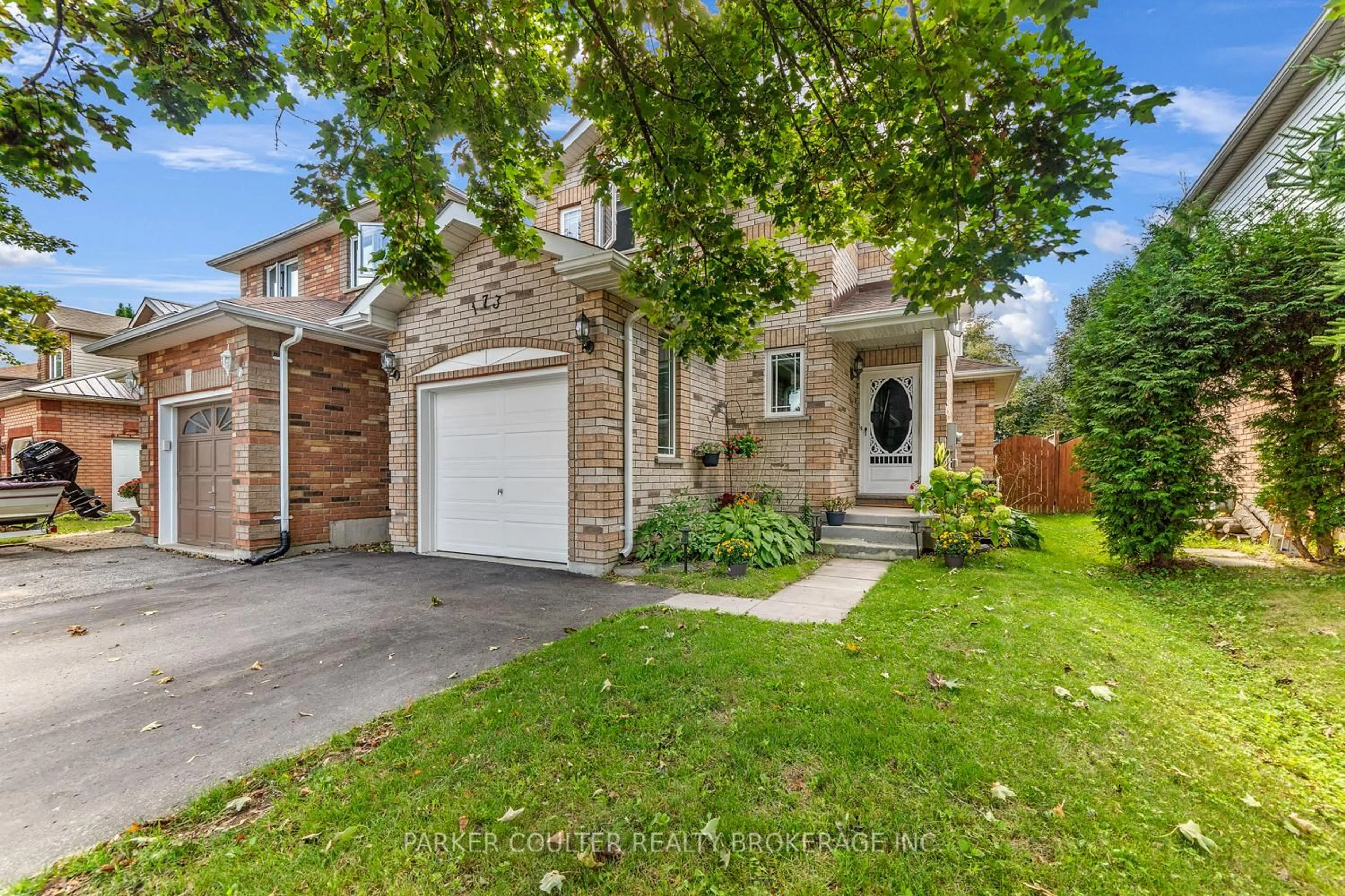 Home with brick exterior material, street for 173 Julia Cres, Orillia Ontario L3V 7W8