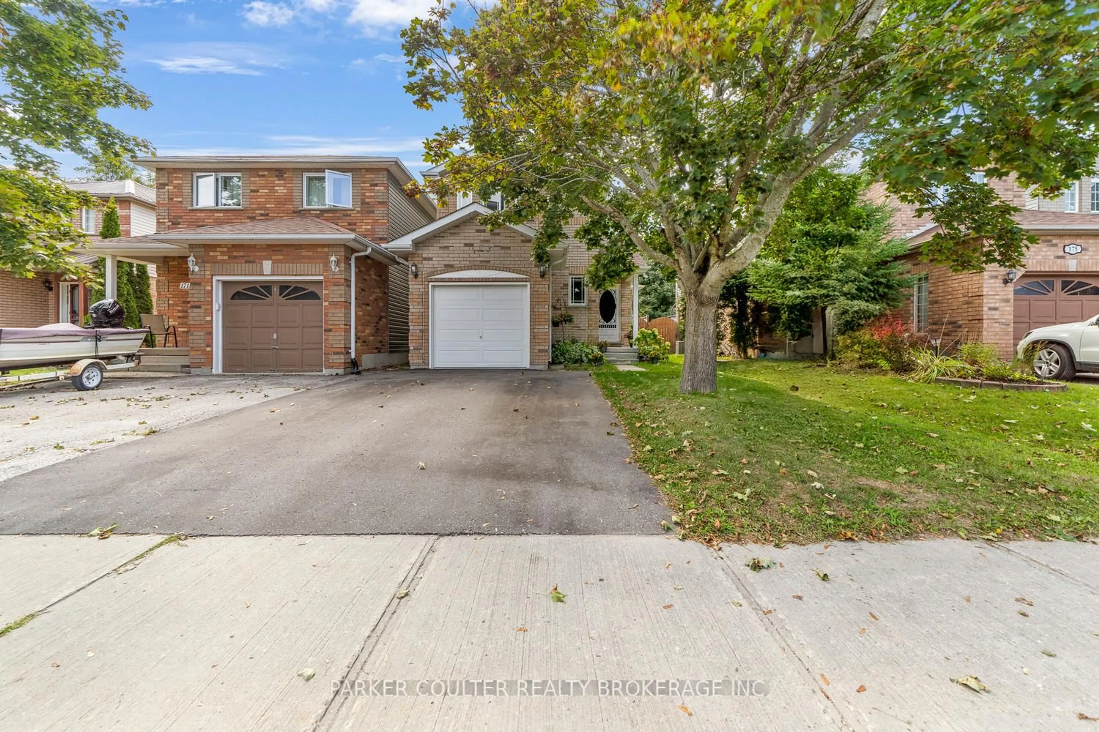 Home with brick exterior material, street for 173 Julia Cres, Orillia Ontario L3V 7W8