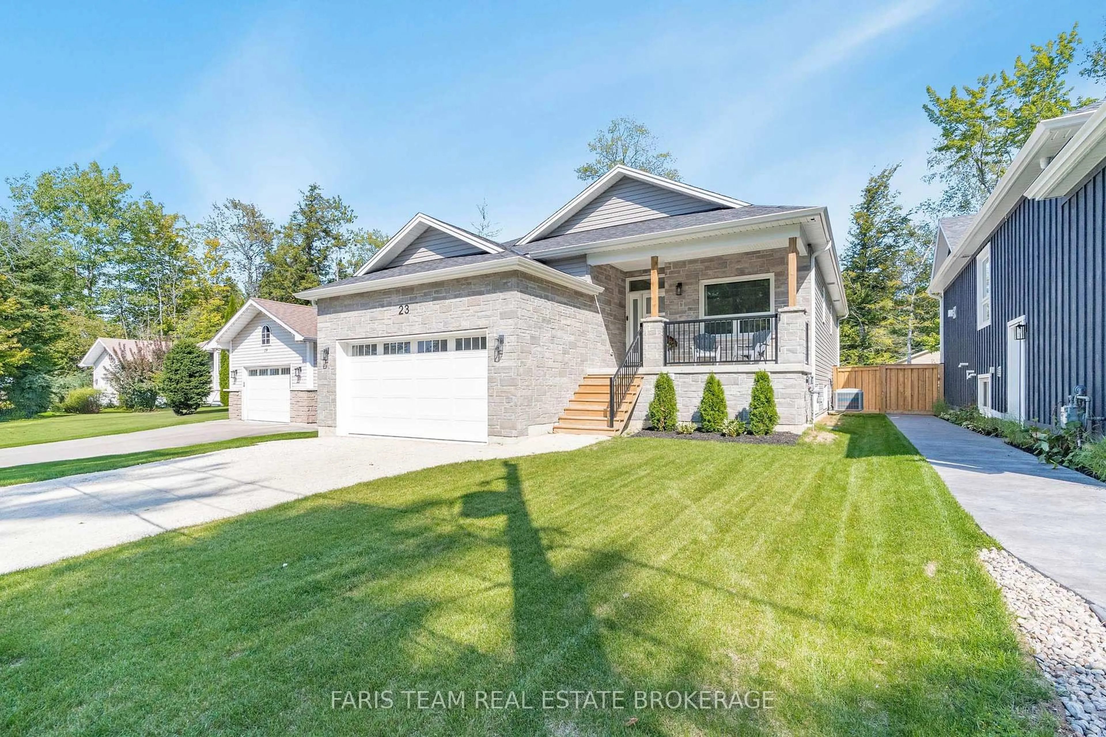 Home with brick exterior material, street for 23 49th St, Wasaga Beach Ontario L9Z 1Y2