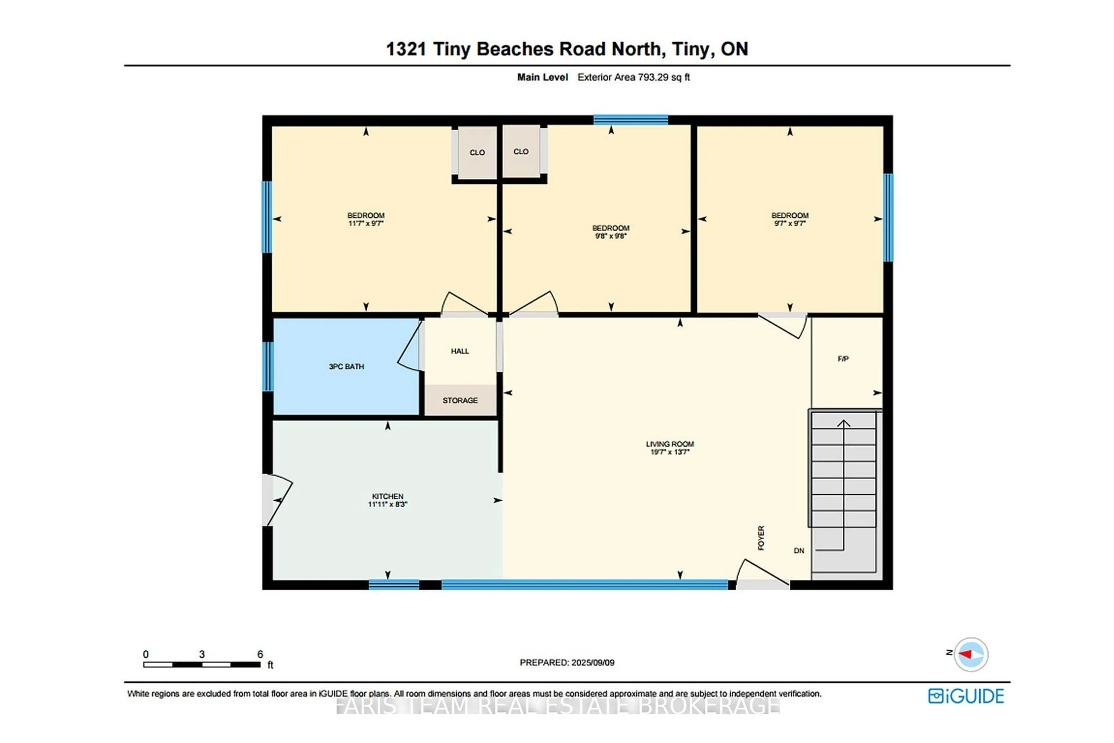 Floor plan for 1321 Tiny Beaches Rd, Tiny Ontario L9M 0H3