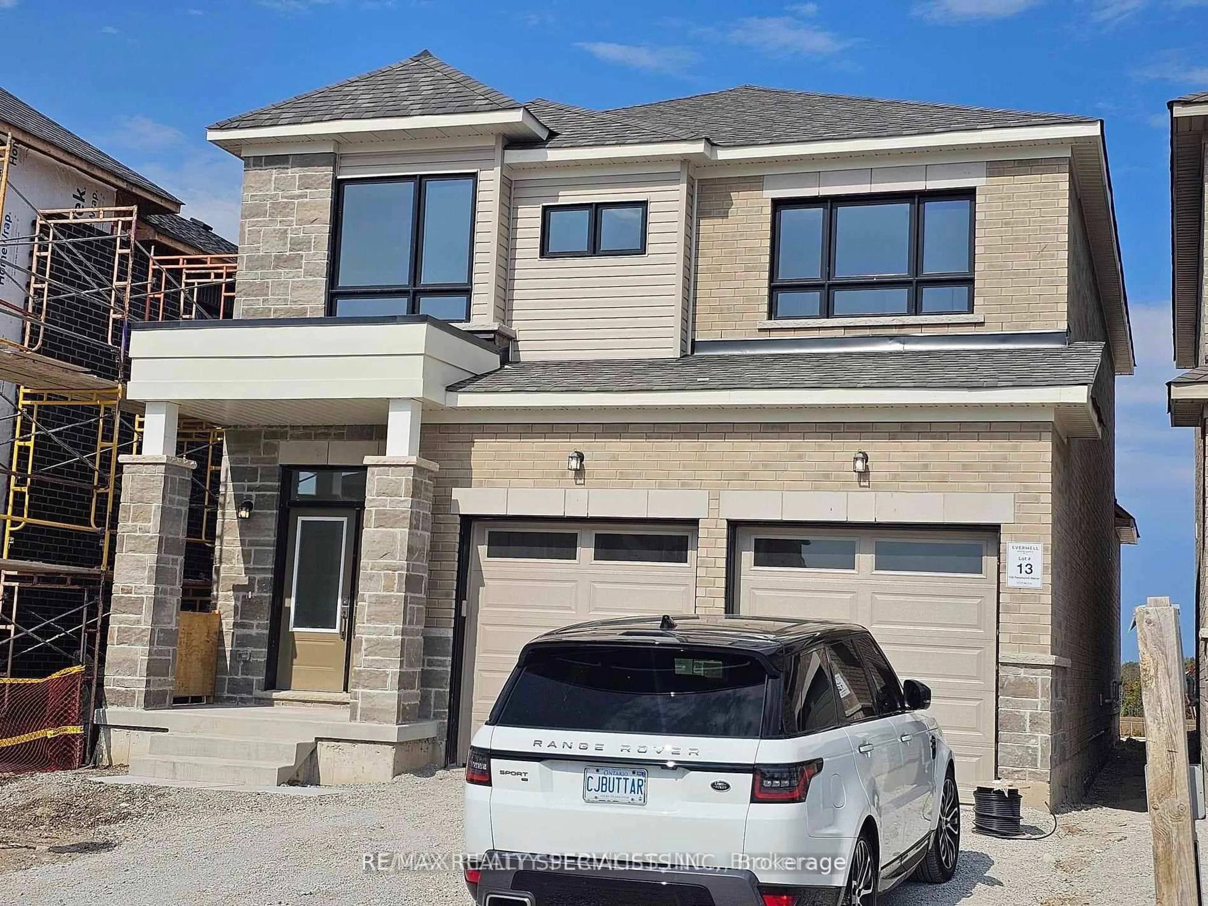 Home with brick exterior material, street for 155 Fenchchurch Manr, Barrie Ontario L9J 0B7