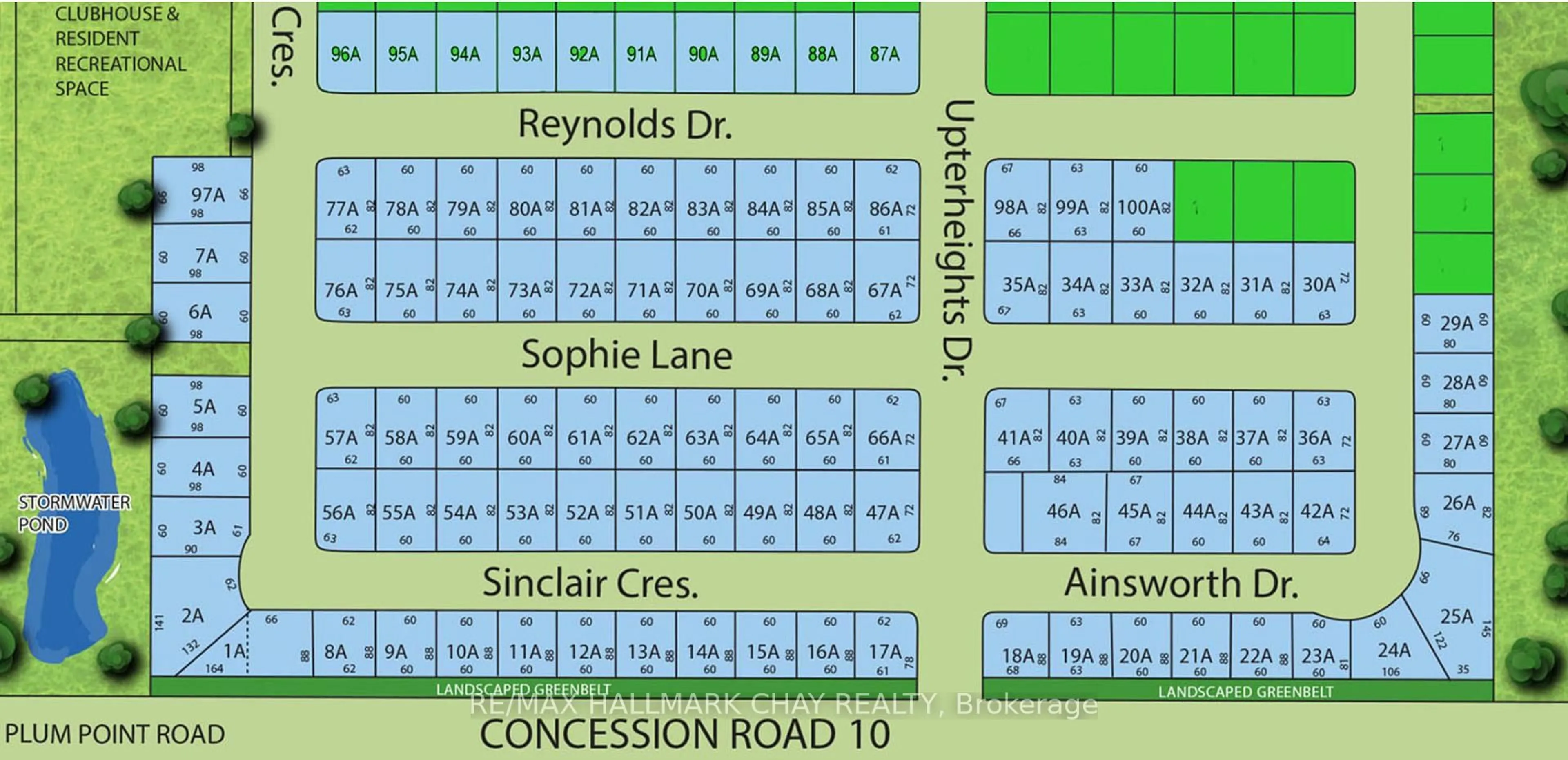 Floor plan for Lot 92A Reynolds Dr, Ramara Ontario L3V 0L3