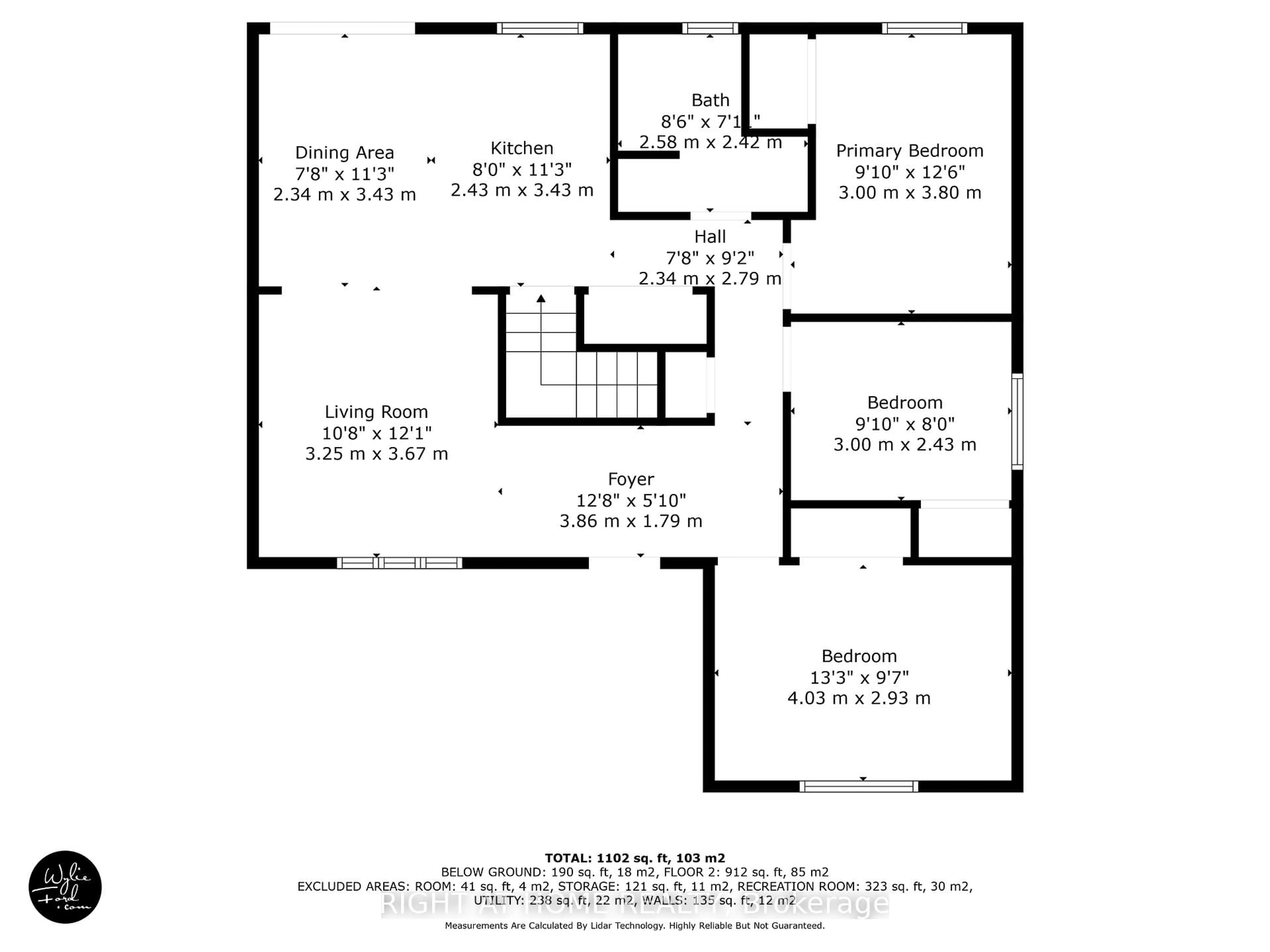 Floor plan for 688 Bayview Dr, Midland Ontario L4R 1W8