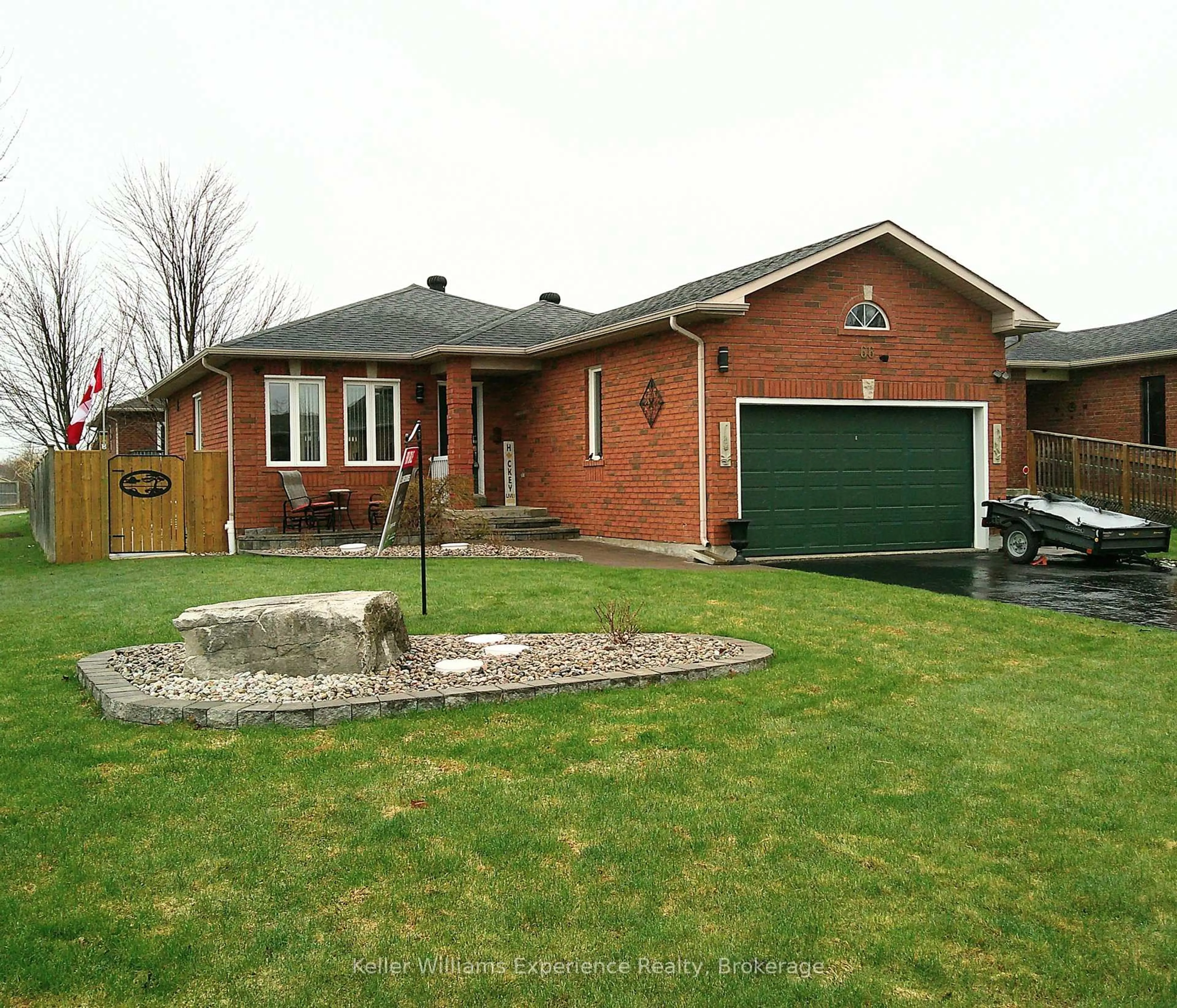 Home with brick exterior material, street for 66 Coleman Dr, Barrie Ontario L4N 0N9