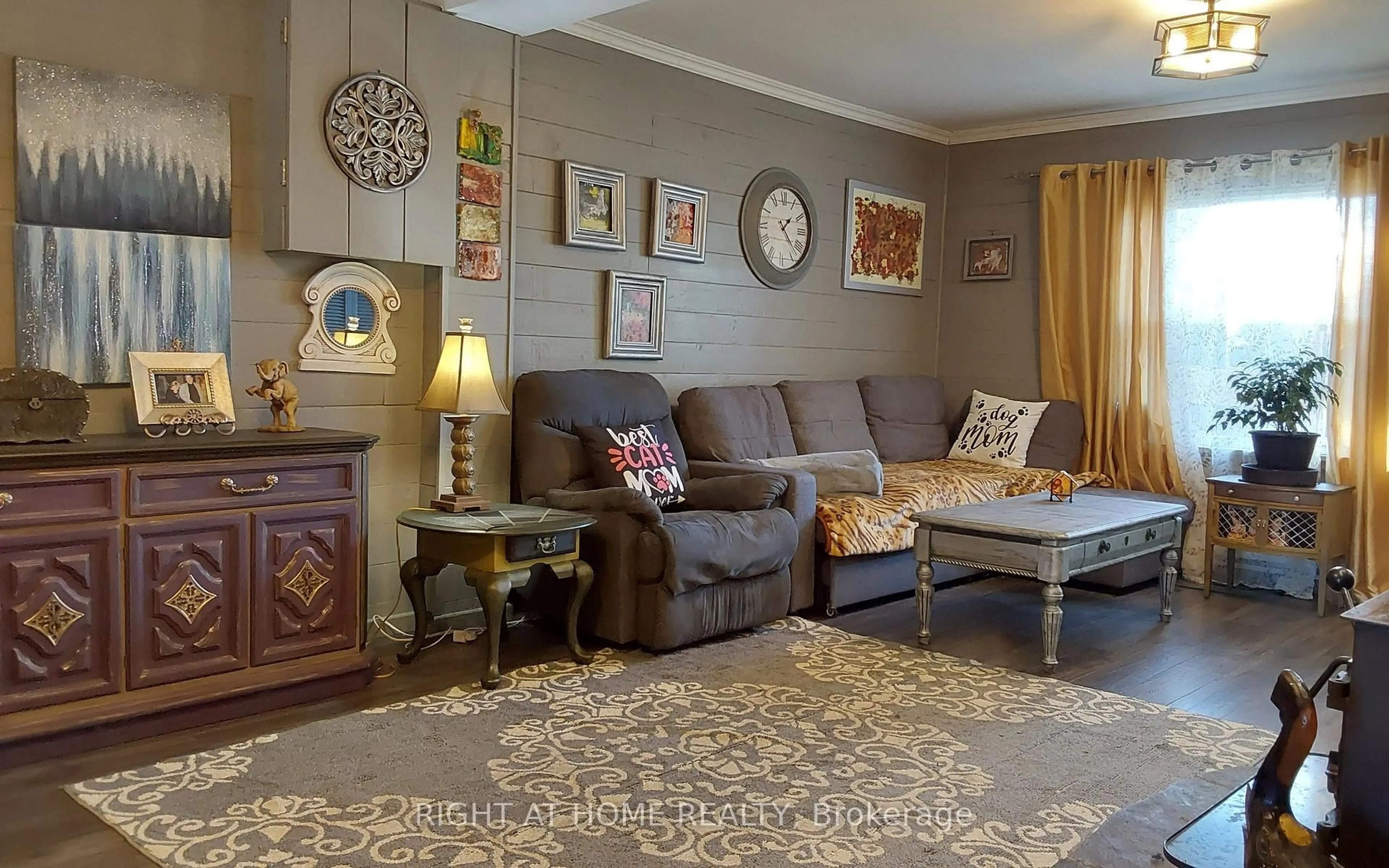 Living room with furniture, unknown for 2323 Lakeshore Dr, Ramara Ontario L0K 1B0