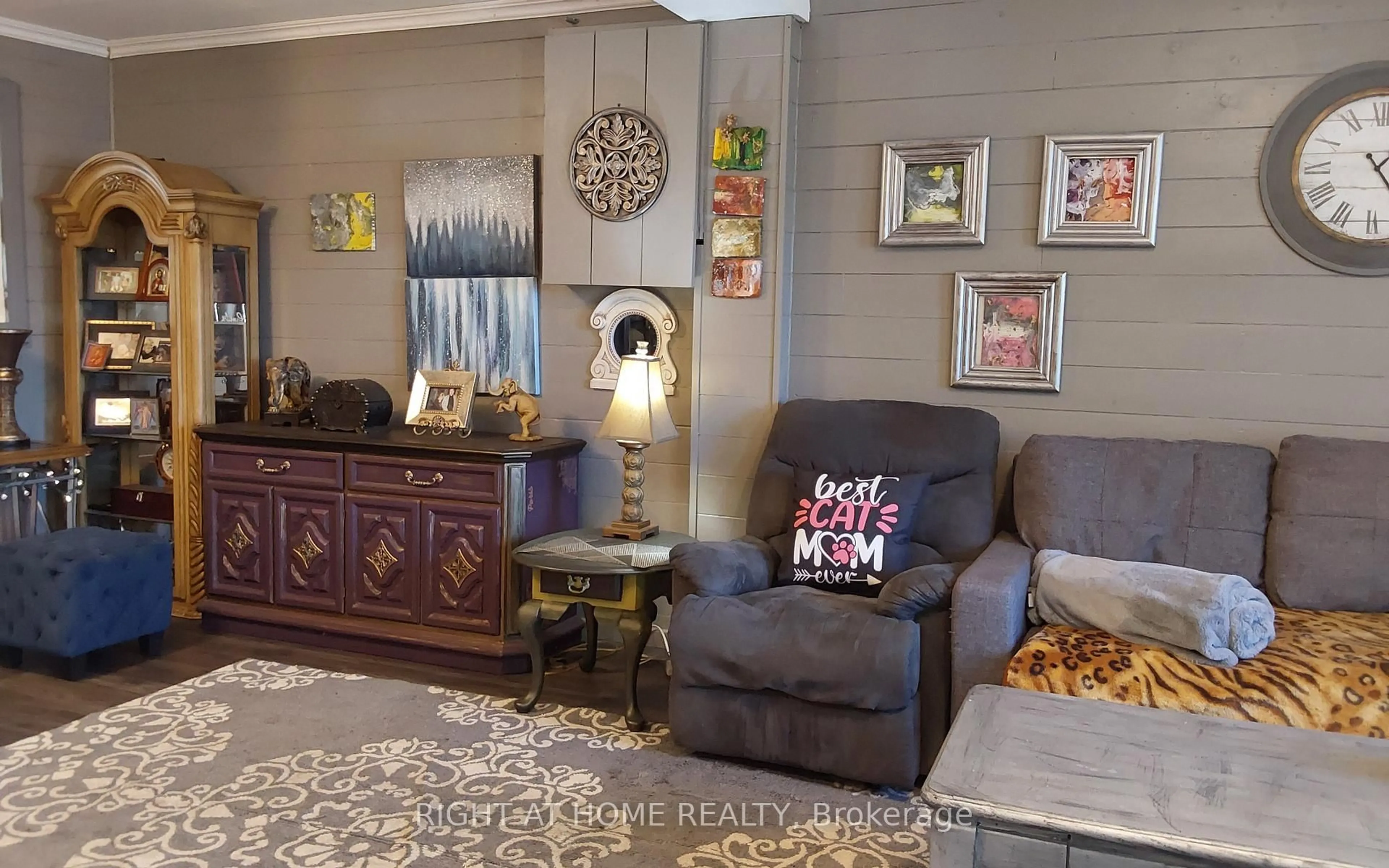 Living room with furniture, unknown for 2323 Lakeshore Dr, Ramara Ontario L0K 1B0