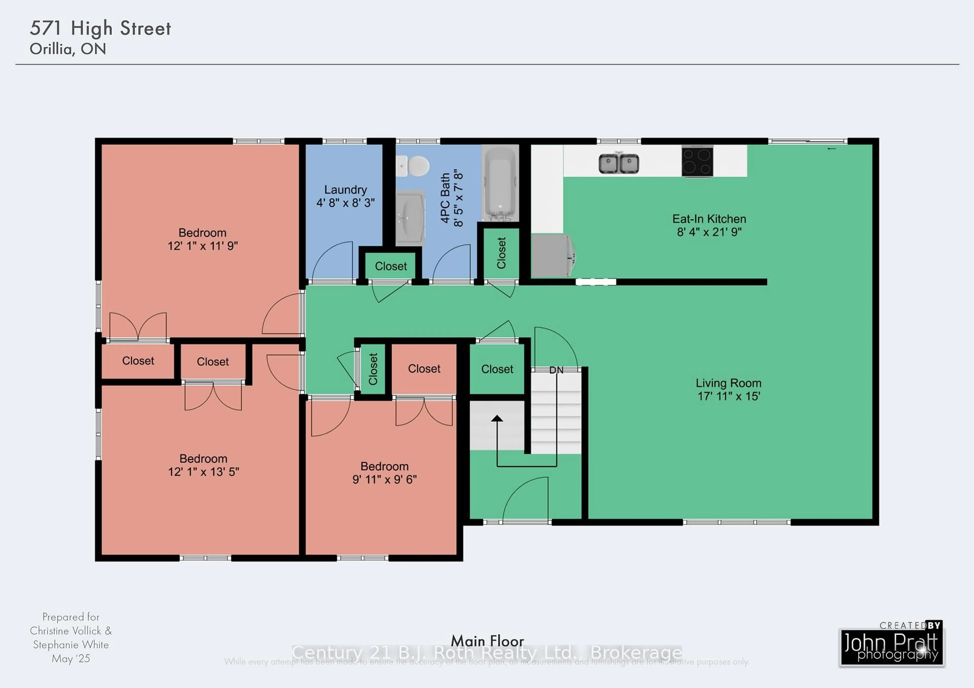Floor plan for 571 High St, Orillia Ontario L3V 4Y2