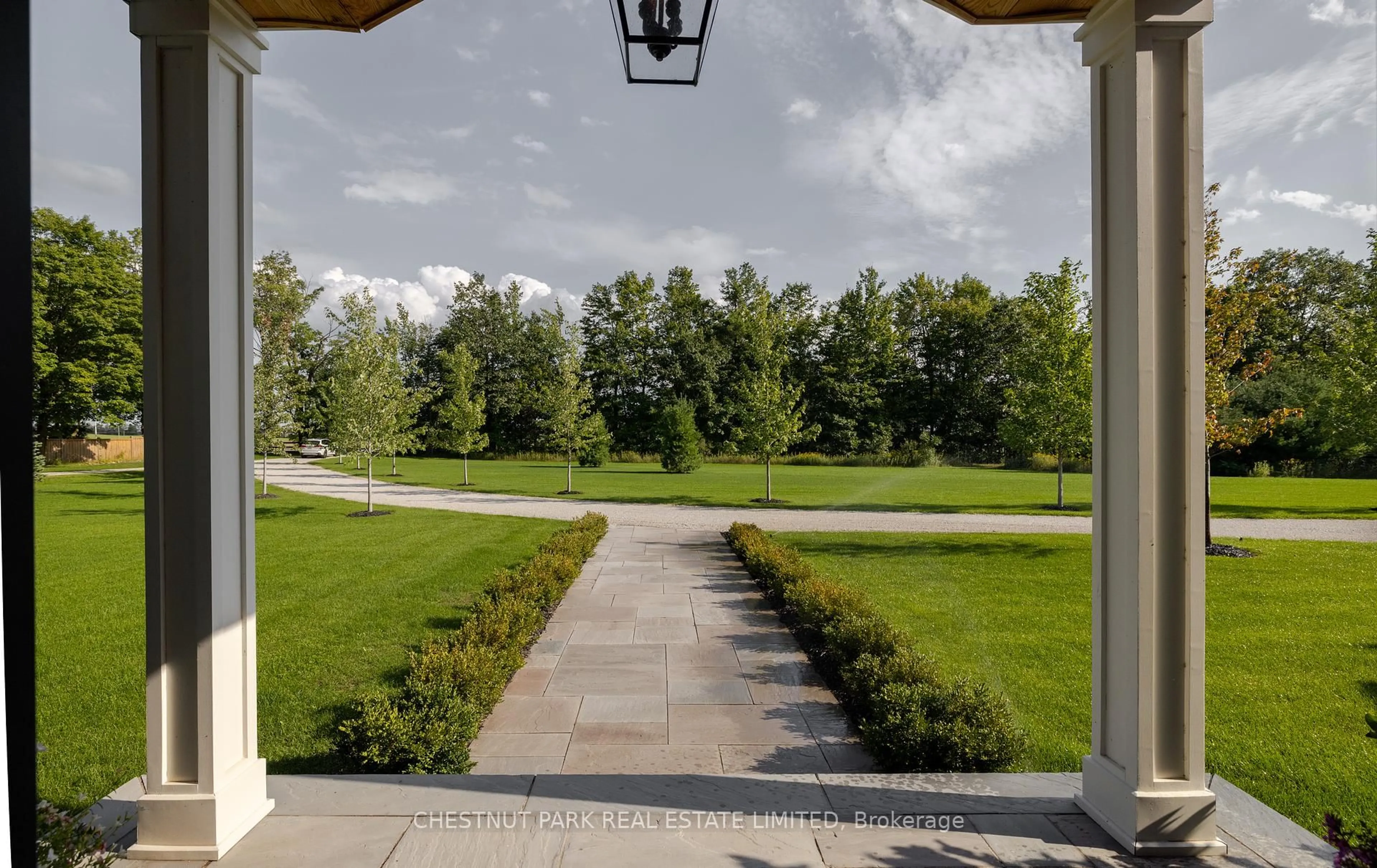 Patio, street for 1052 Rainbow Valley Rd, Springwater Ontario L0L 2K0