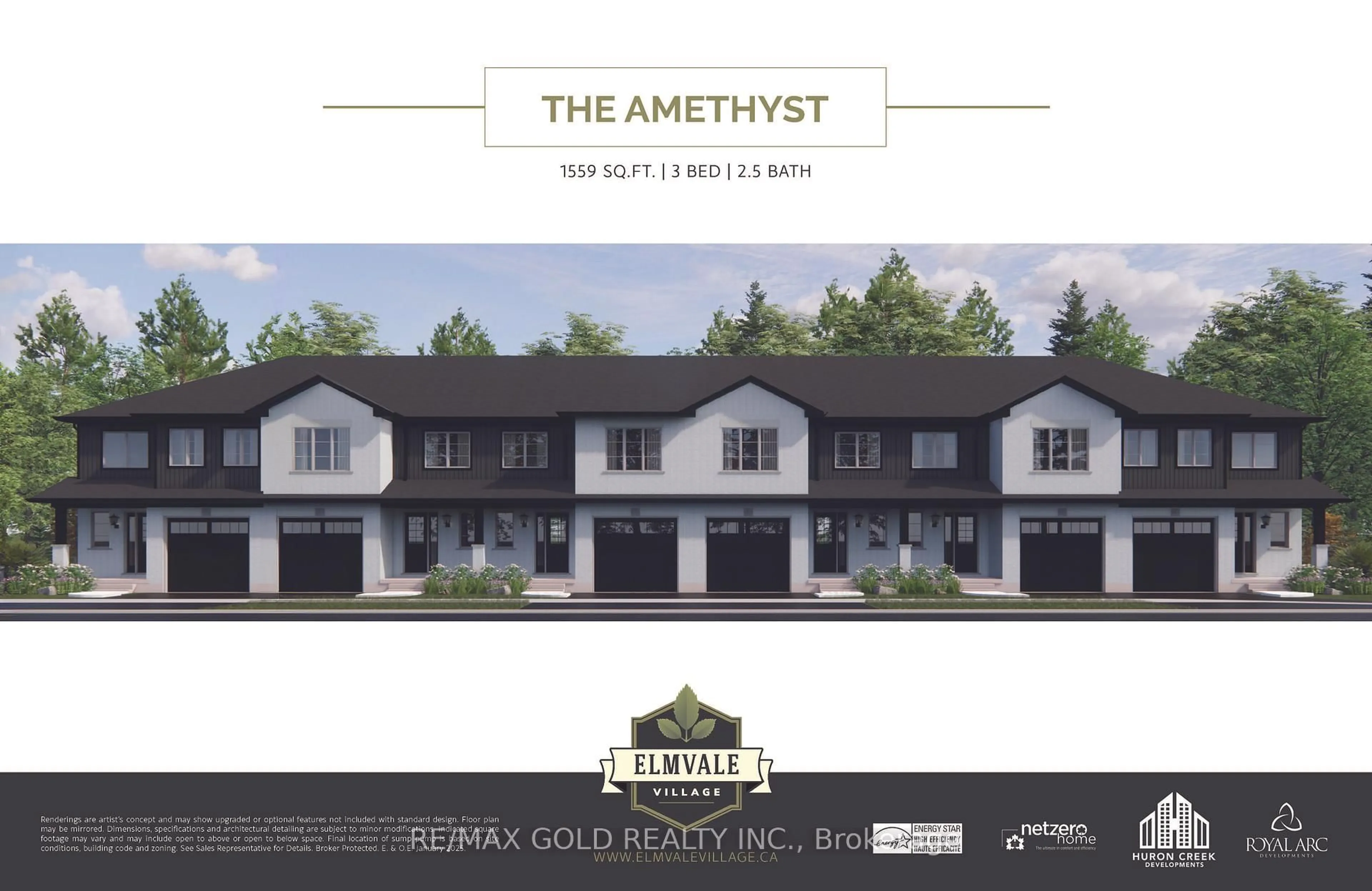 Floor plan for Lot 30 169 Queen St, Springwater Ontario 00000