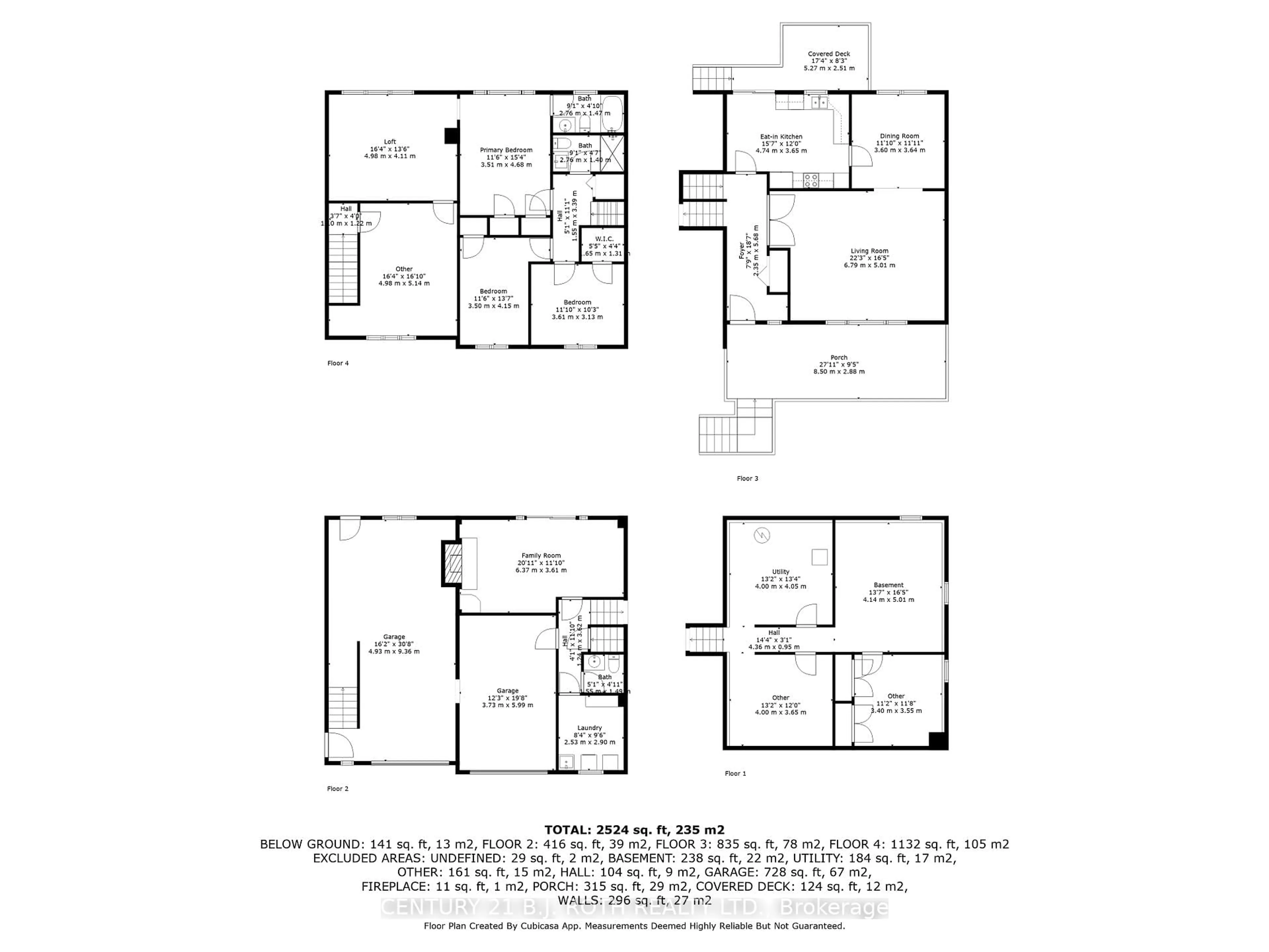 Floor plan for 1173 St Vincent St, Springwater Ontario L9X 0R2