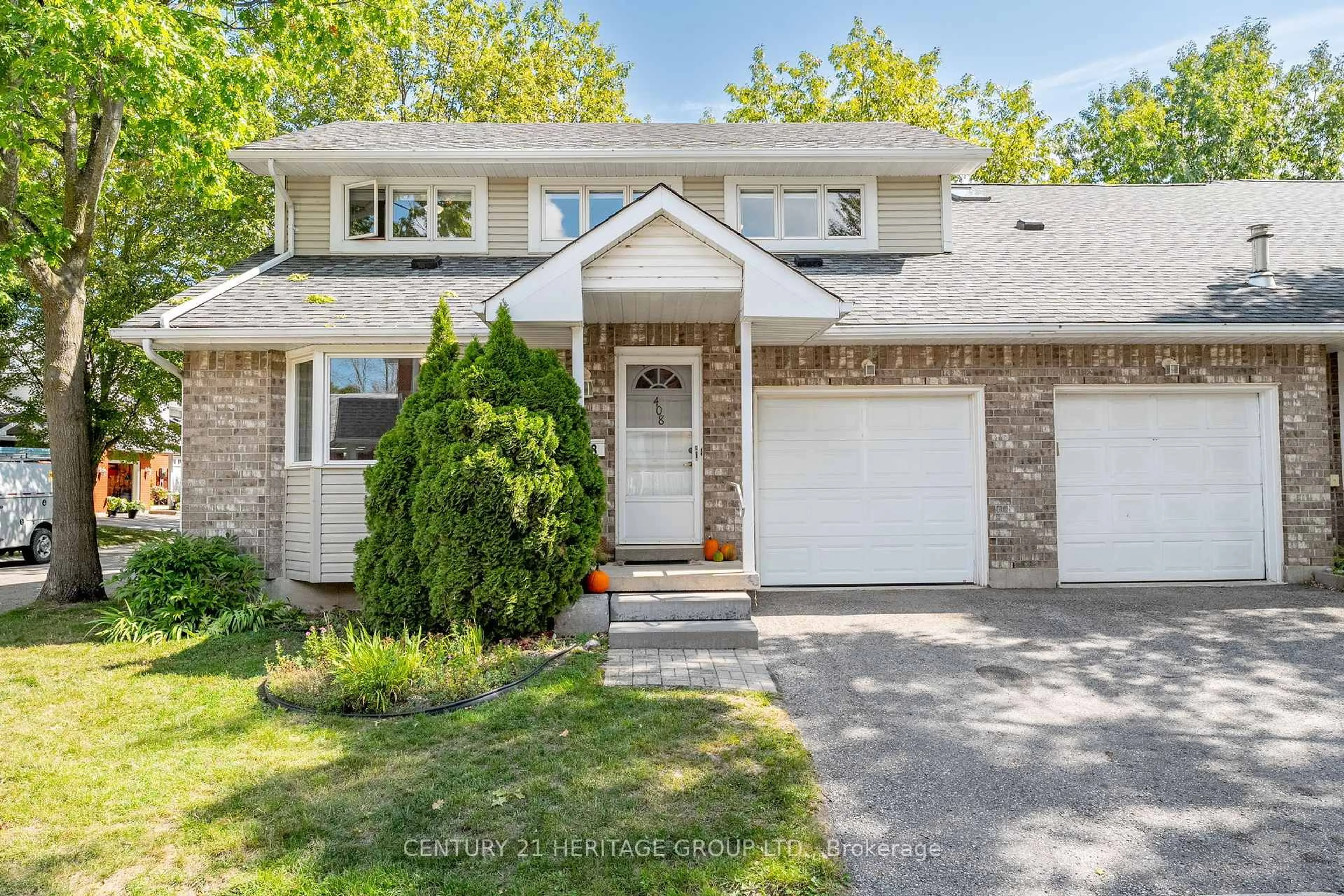 Home with brick exterior material, street for 40 Museum Dr #408, Orillia Ontario L3V 7T9