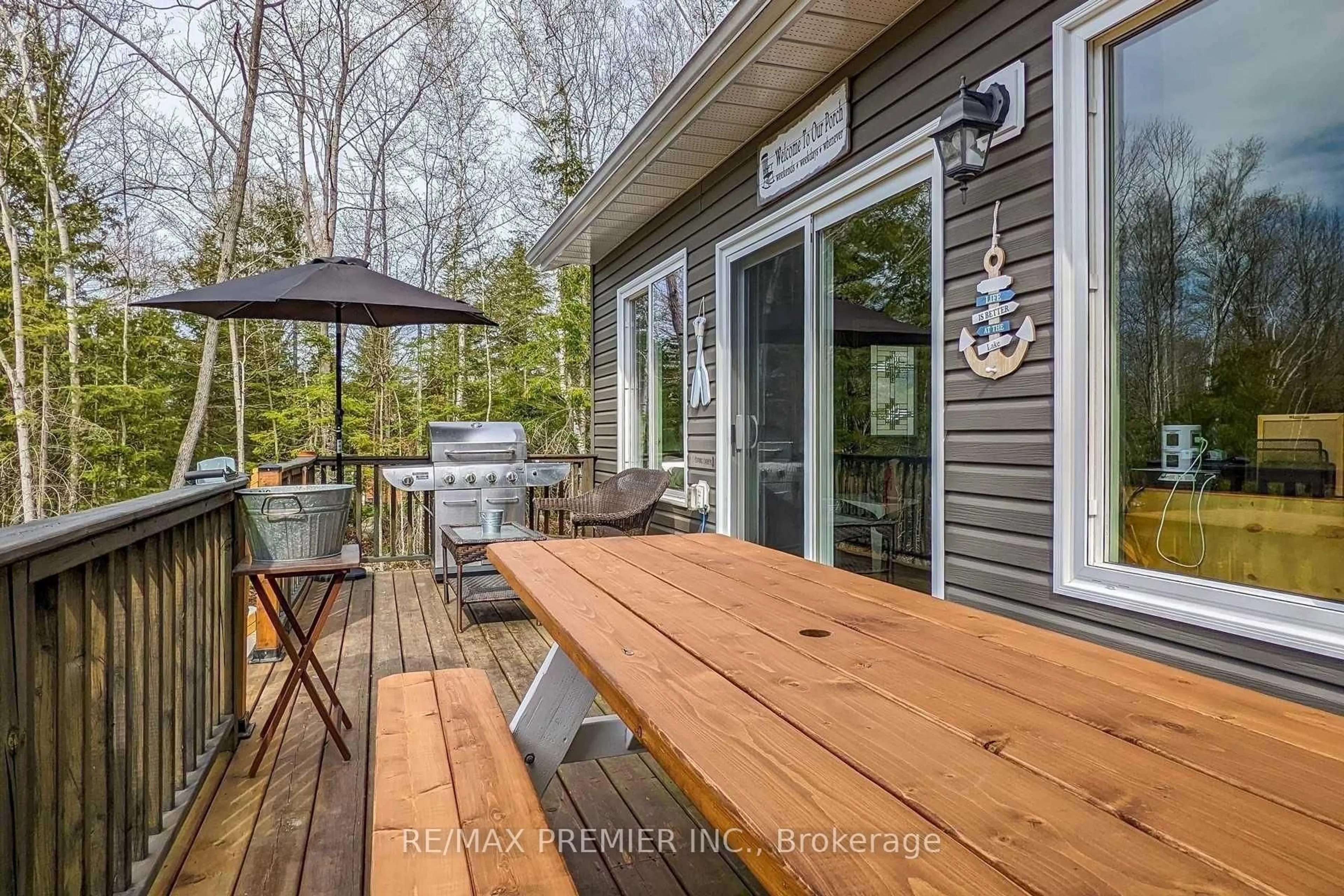 Patio, water/lake/river/ocean view for 2288 Champlain Rd, Tiny Ontario L9M 0C6