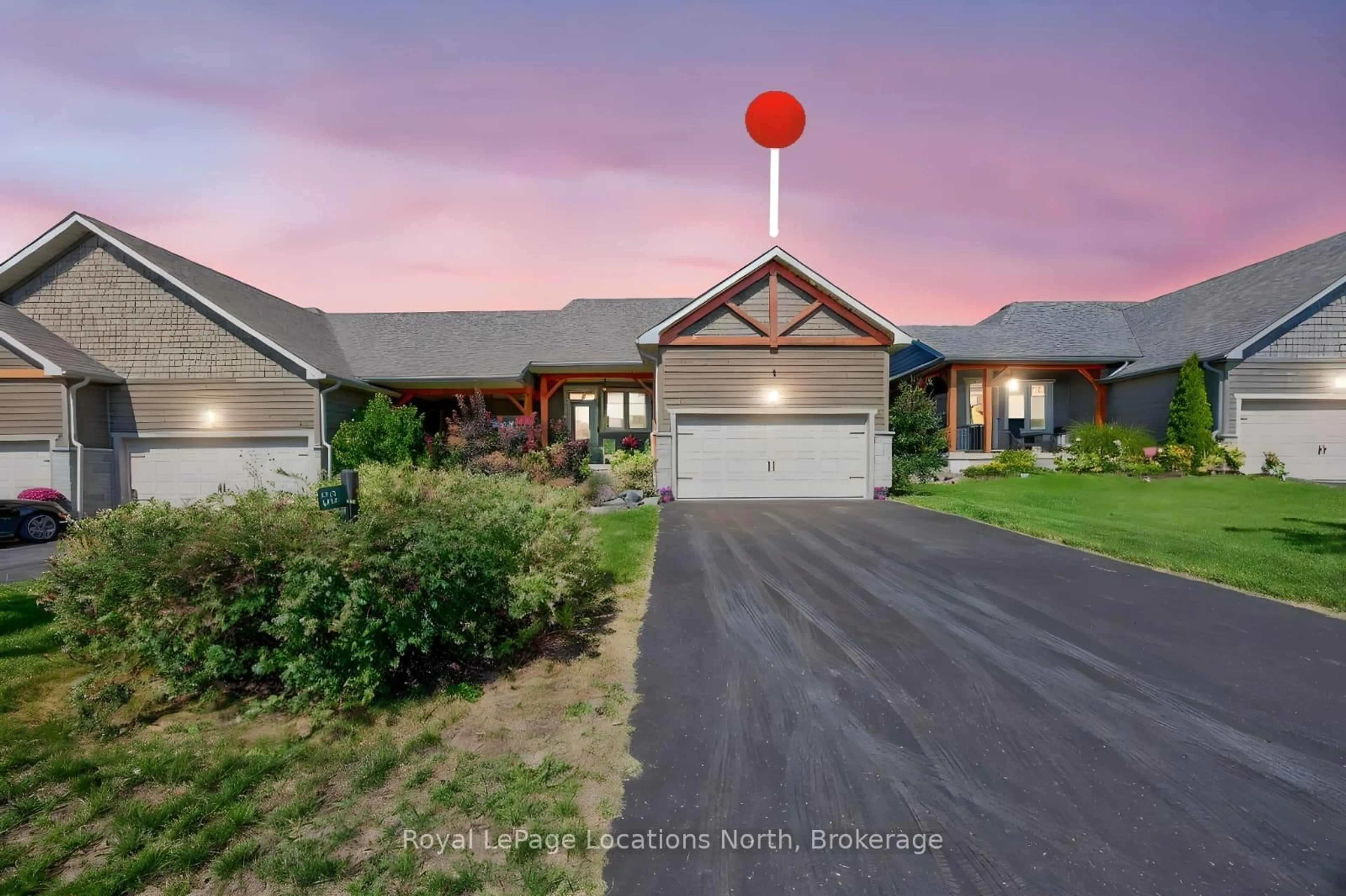 A pic from outside/outdoor area/front of a property/back of a property/a pic from drone, street for 69 Landscape Dr, Oro-Medonte Ontario L0L 2L0