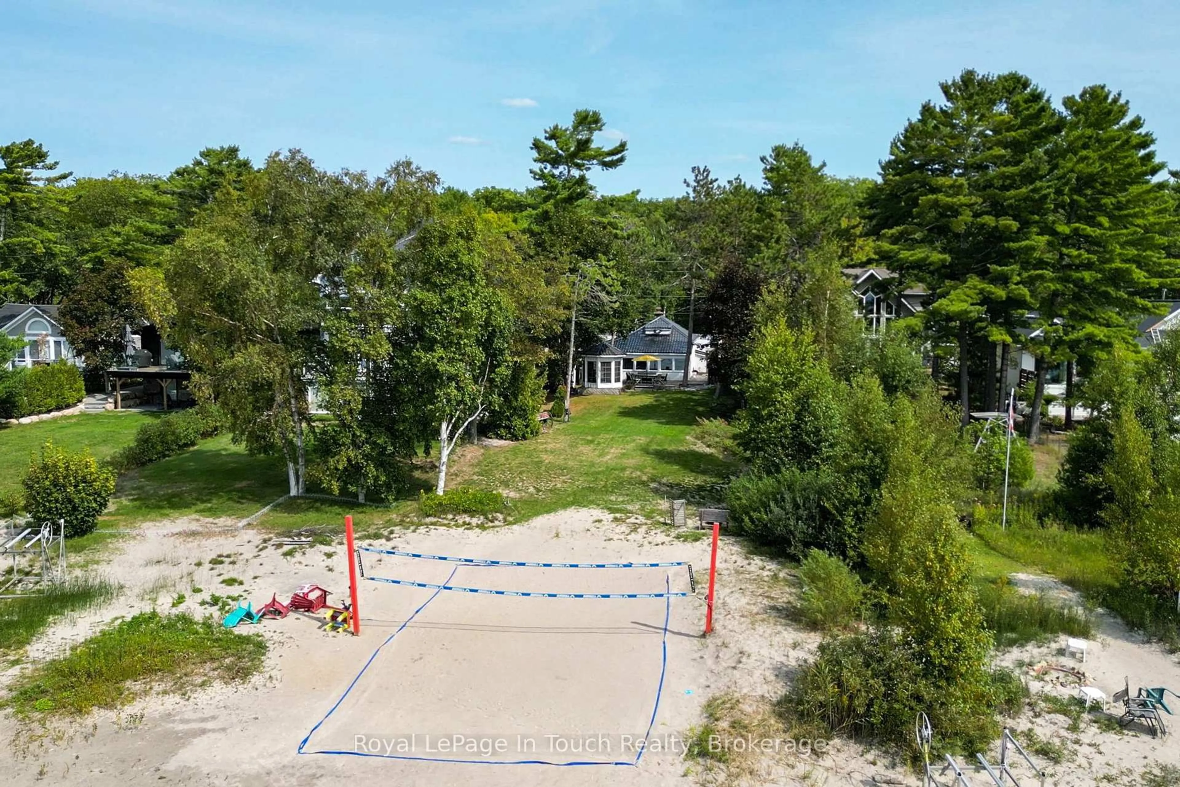 A pic from outside/outdoor area/front of a property/back of a property/a pic from drone, unknown for 434 Tiny Beaches Rd, Tiny Ontario L0L 2T0
