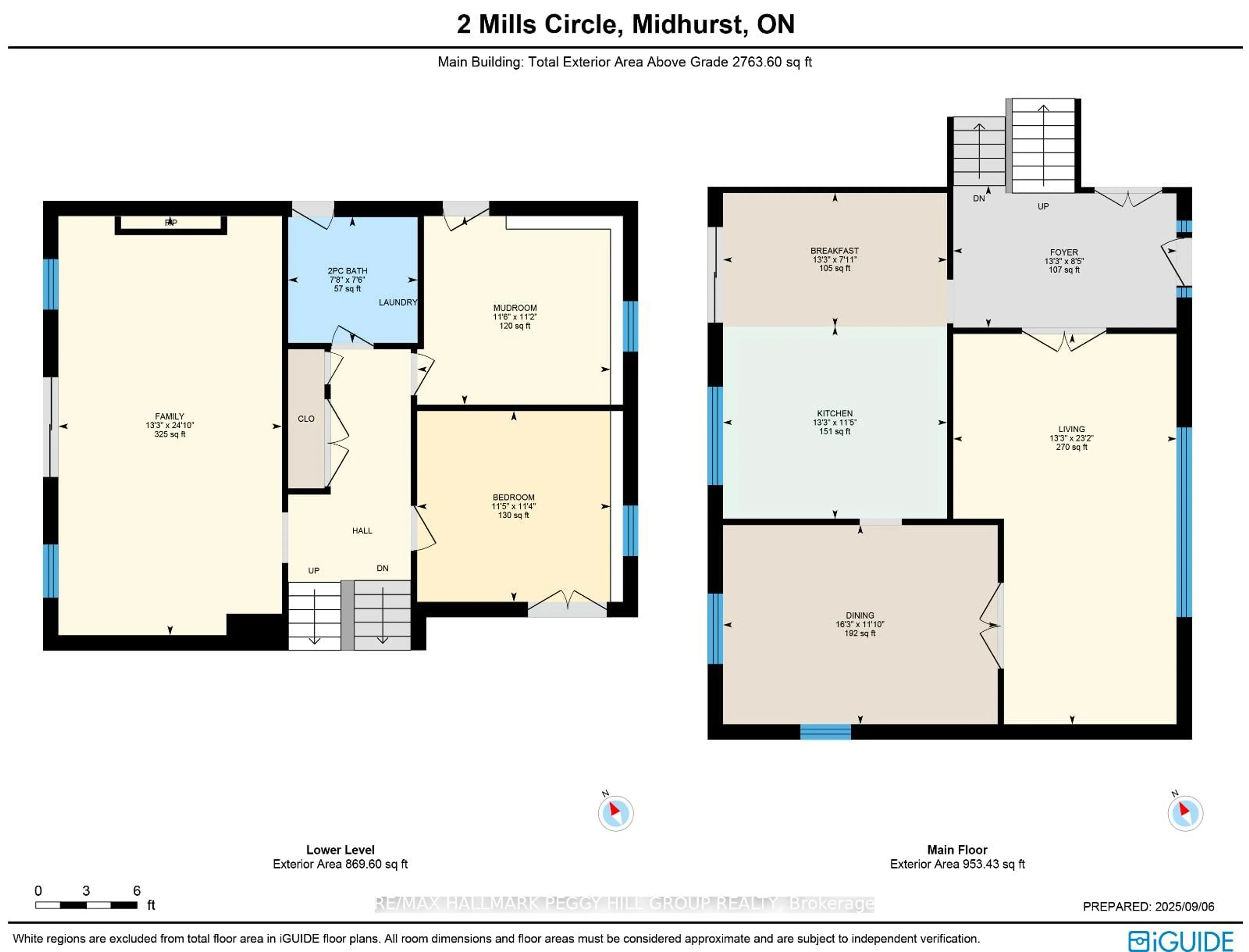 Floor plan for 2 Mills Circ, Springwater Ontario L9X 0J7