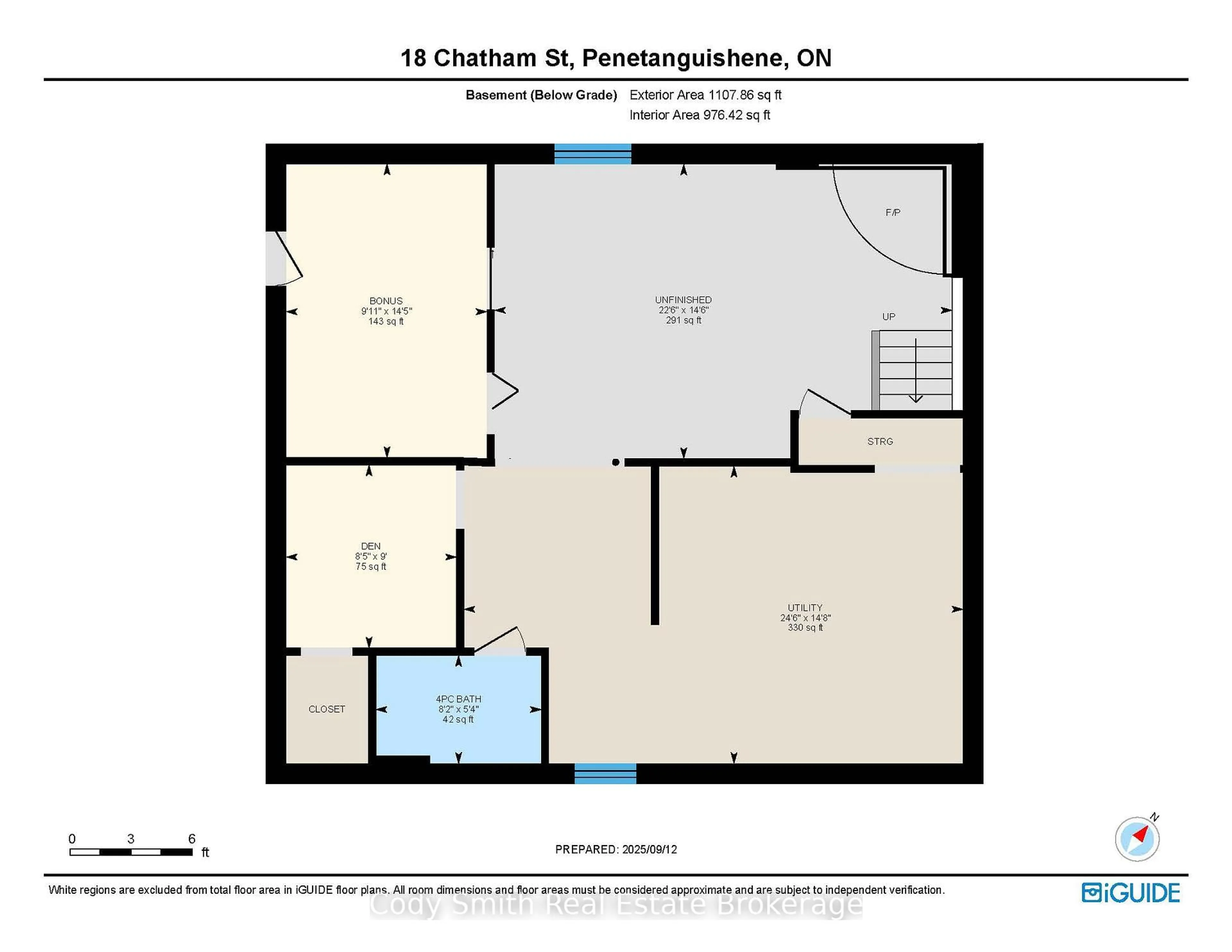 Floor plan for 18 CHATHAM St, Penetanguishene Ontario L9M 1B8