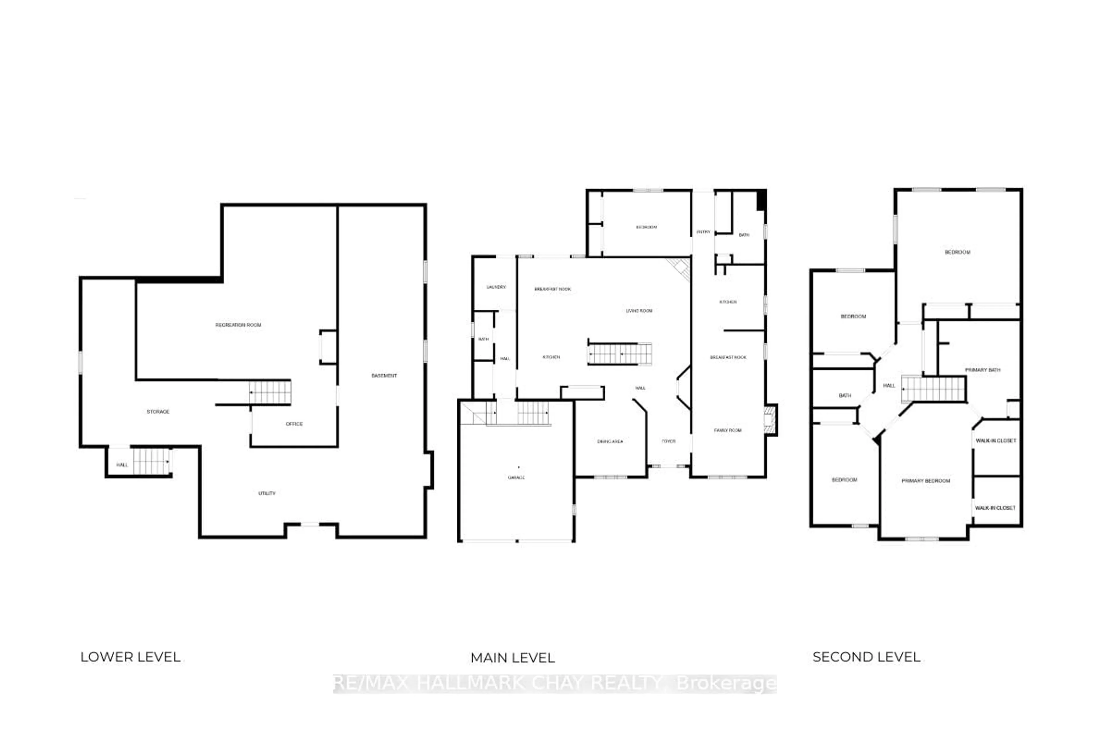 Floor plan for 9 Crimson Ridge Rd, Barrie Ontario L4N 8P2