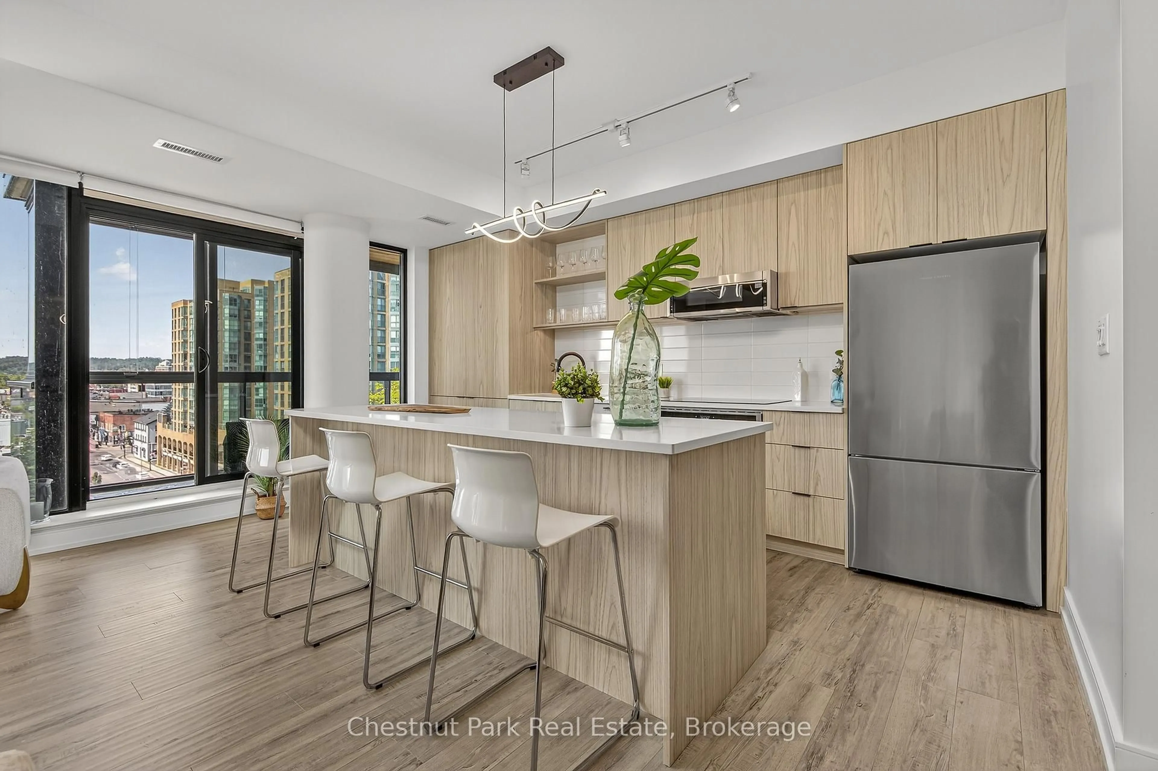 Open concept kitchen, unknown for 185 Dunlop St #823, Barrie Ontario L4M 0L7