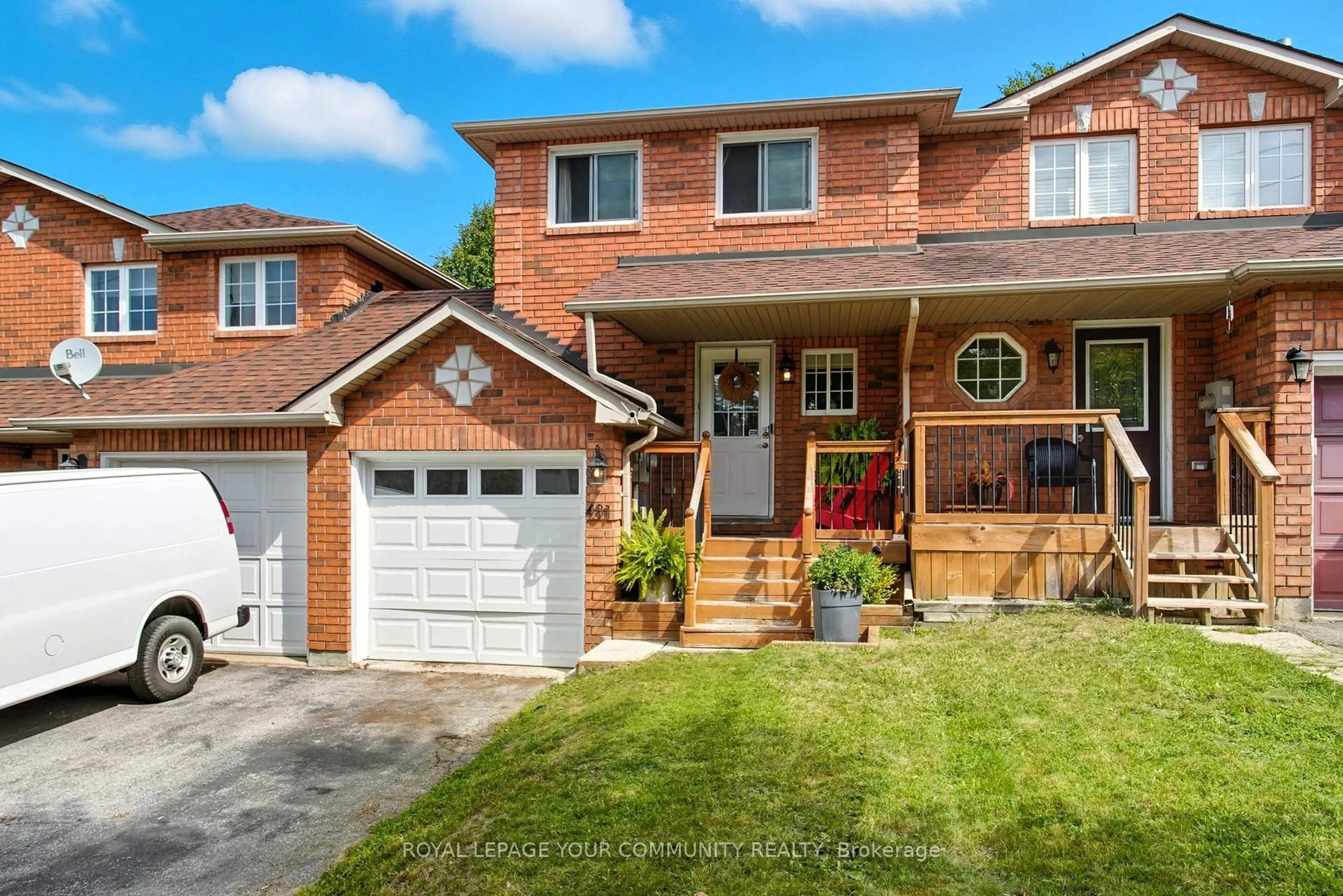Home with brick exterior material, street for 431 Ferndale Dr, Barrie Ontario L4N 0M1