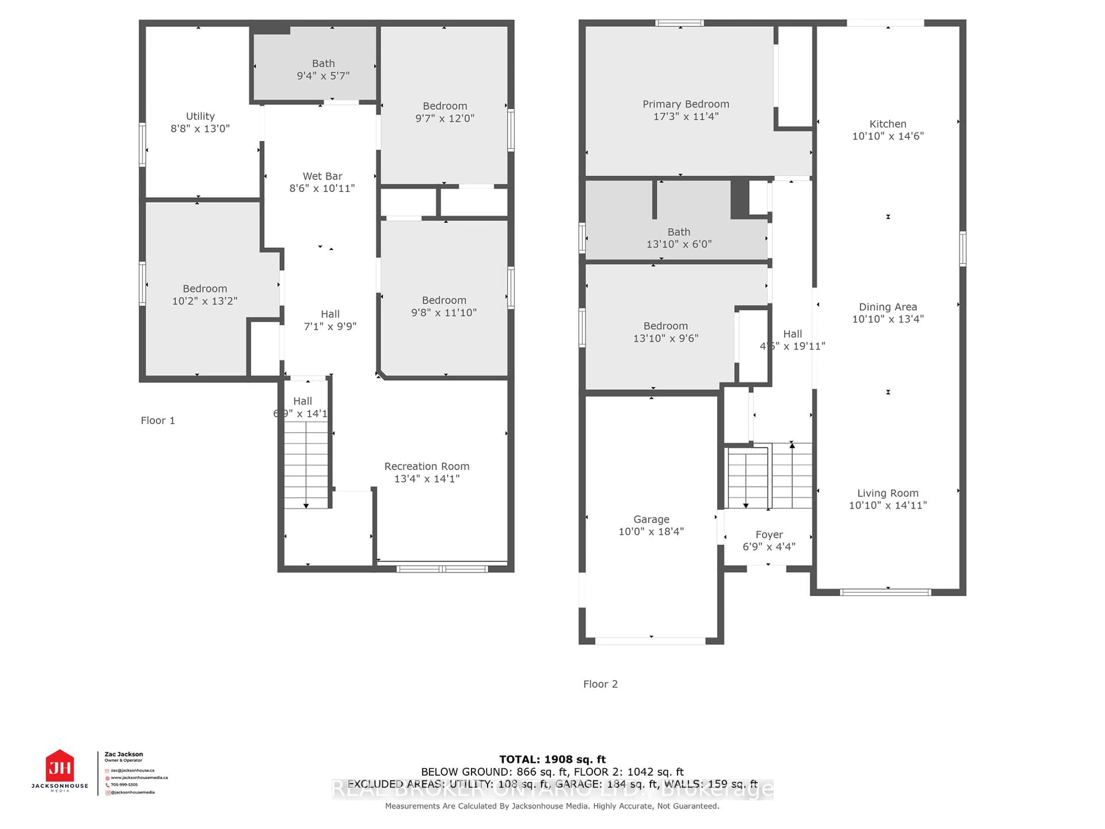 Floor plan for 10 Jordon Cres, Orillia Ontario L3V 8A9