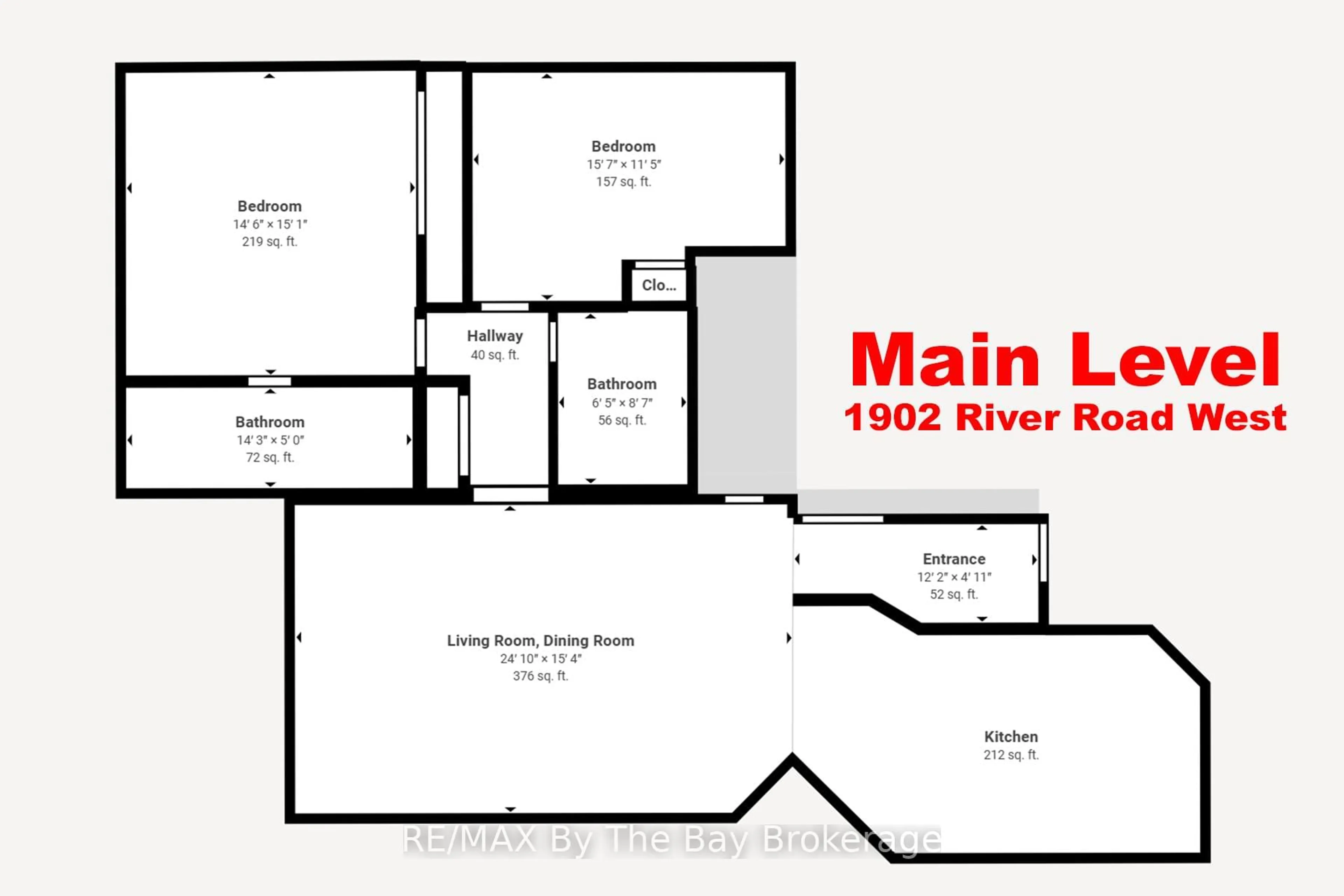 Floor plan for 1902 River Rd, Wasaga Beach Ontario L9Z 2W2