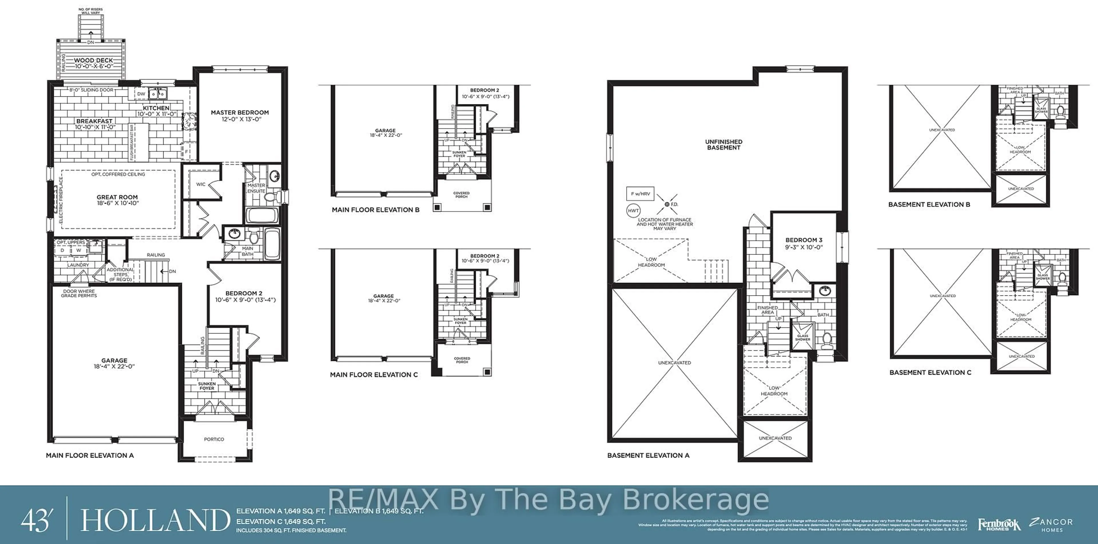 Floor plan for 15 Sun Valley Ave, Wasaga Beach Ontario L9Z 0N6