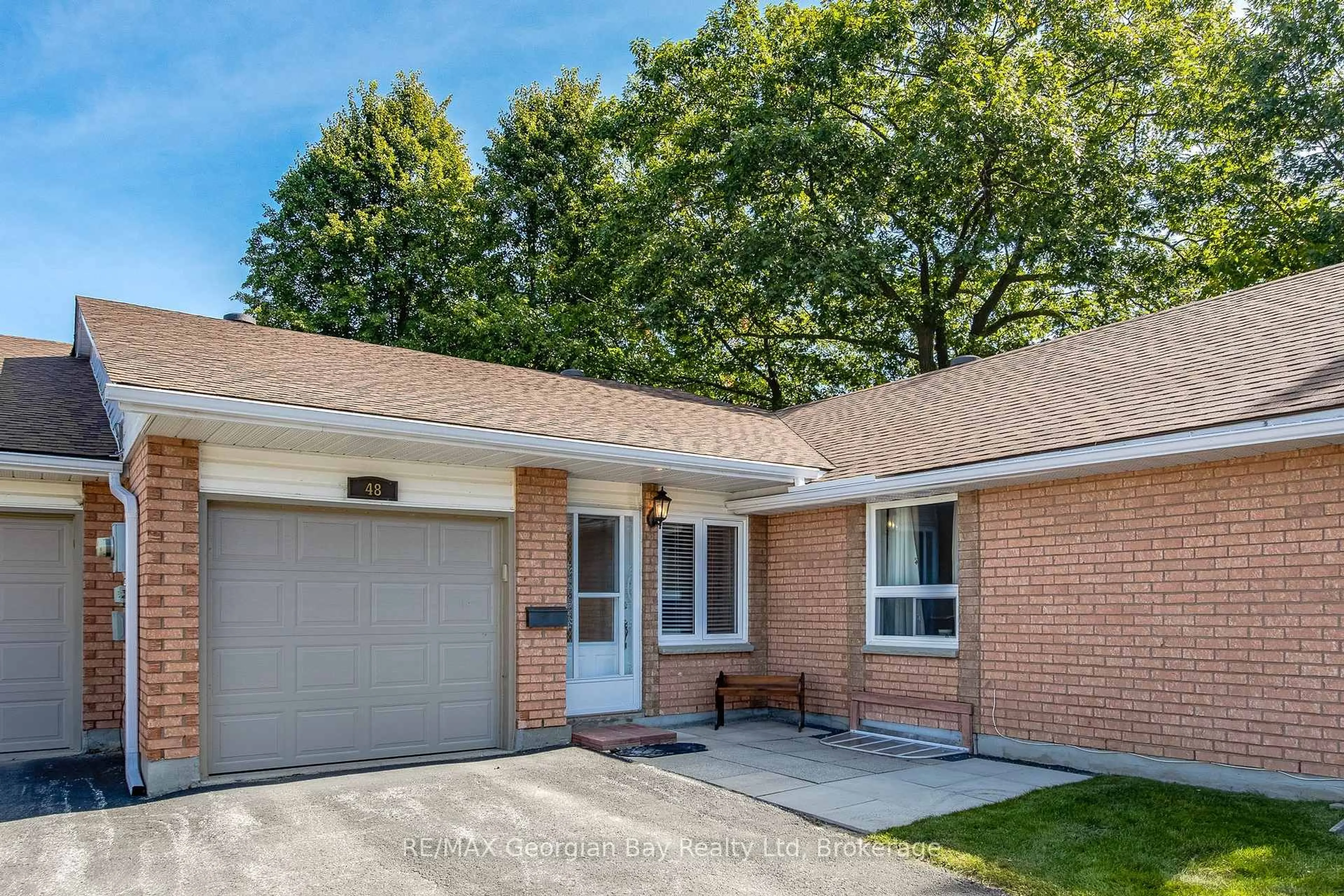 Home with brick exterior material, street for 696 King St #48, Midland Ontario L4R 5B6