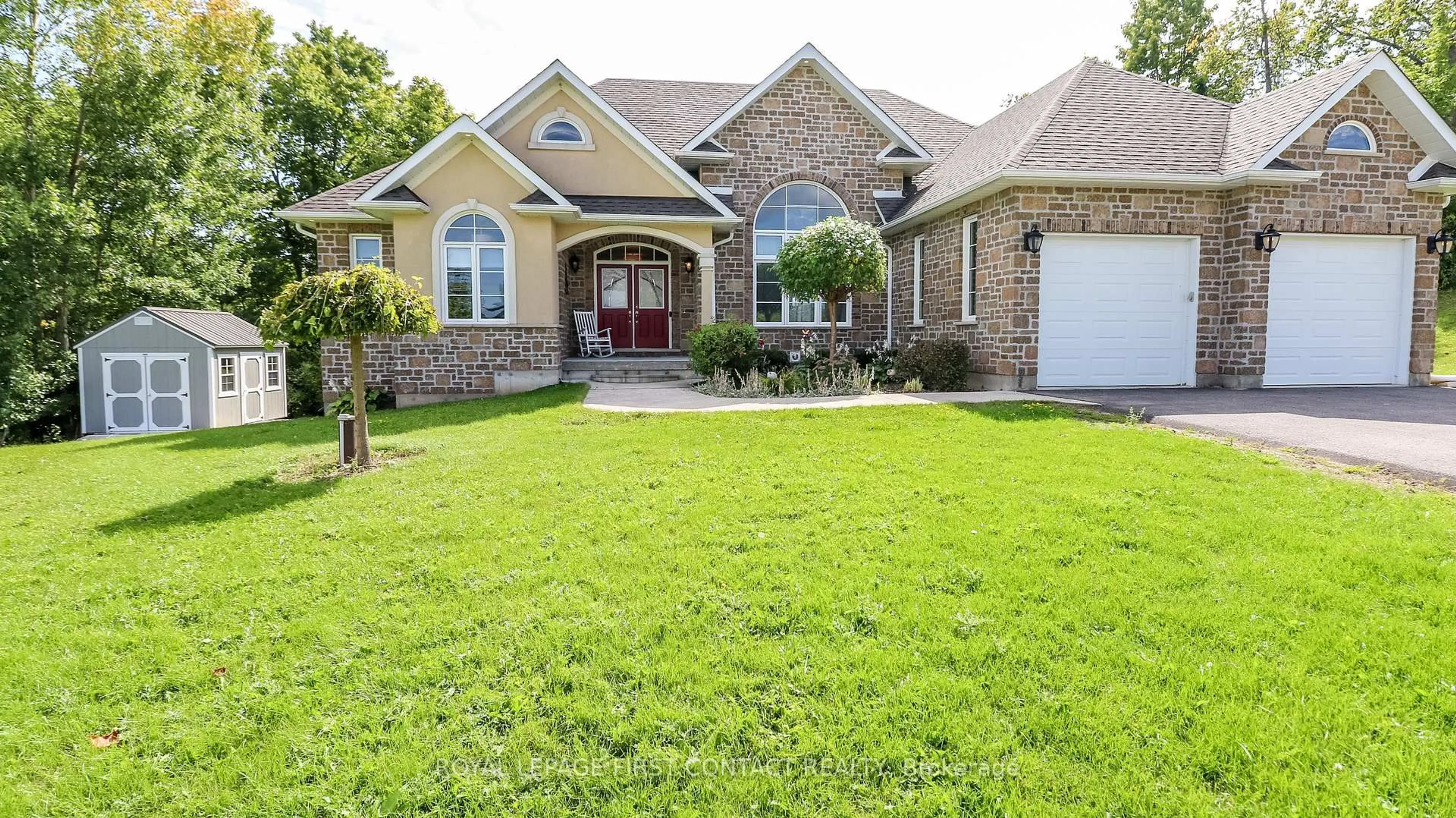 Home with brick exterior material, street for 19 Caldwell Dr, Oro-Medonte Ontario L0L 2L0