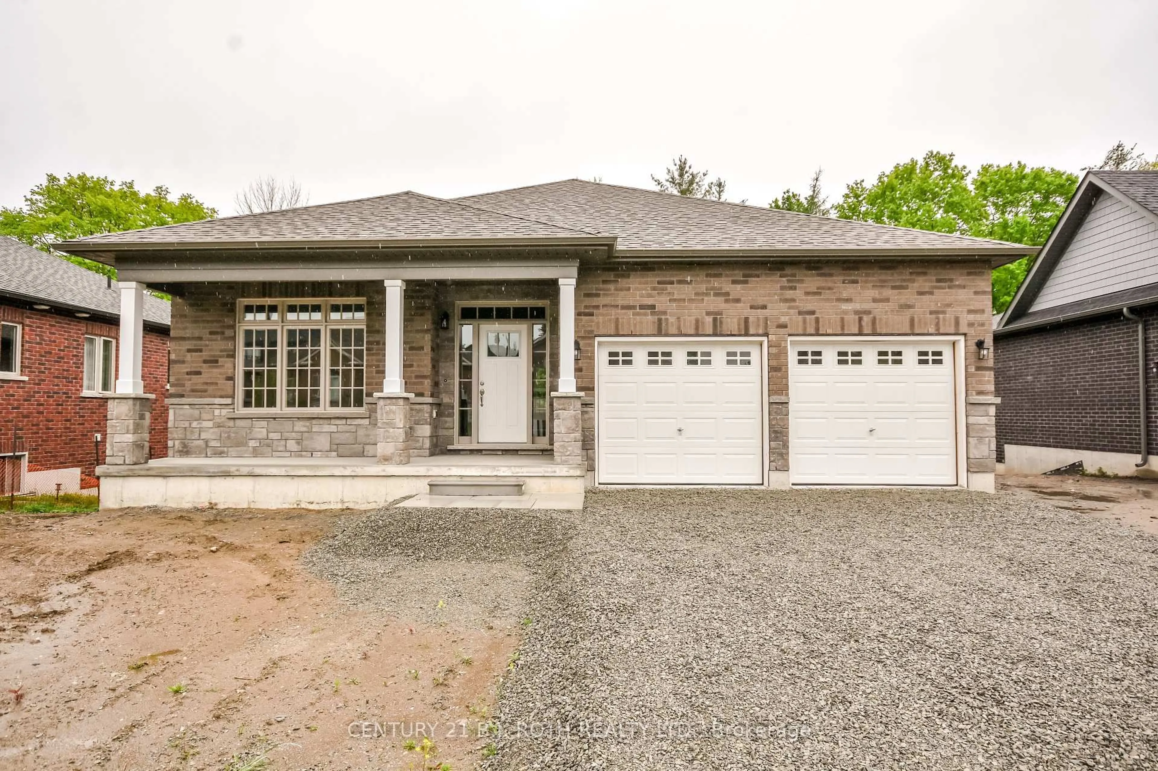 Home with brick exterior material, street for 433 Russ Howard Dr, Midland Ontario L4R 0A6