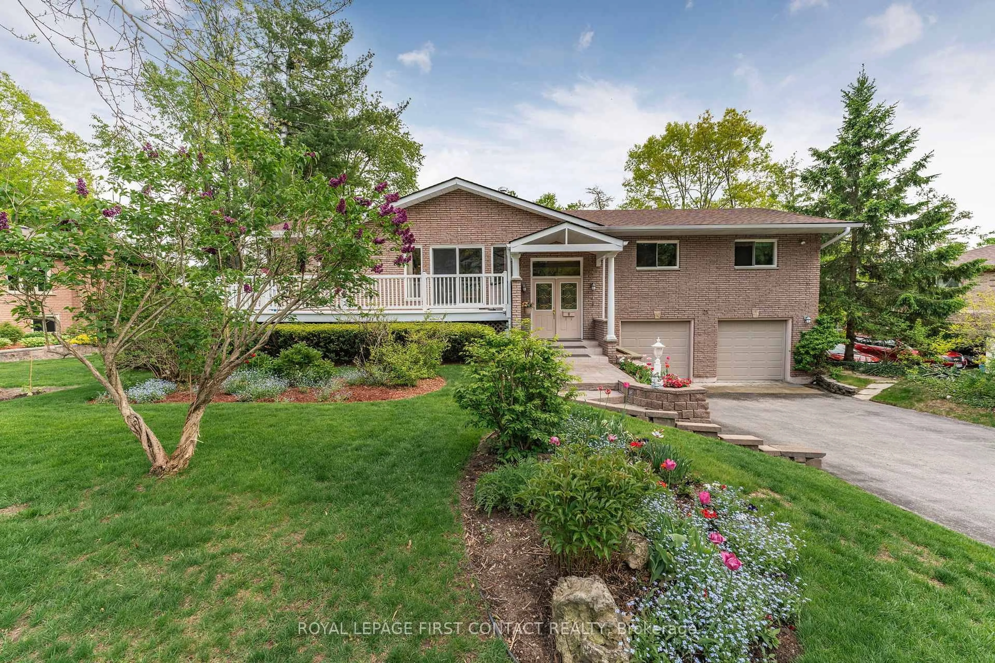 Home with brick exterior material, street for 21 Pooles Rd, Springwater Ontario L9X 0P5