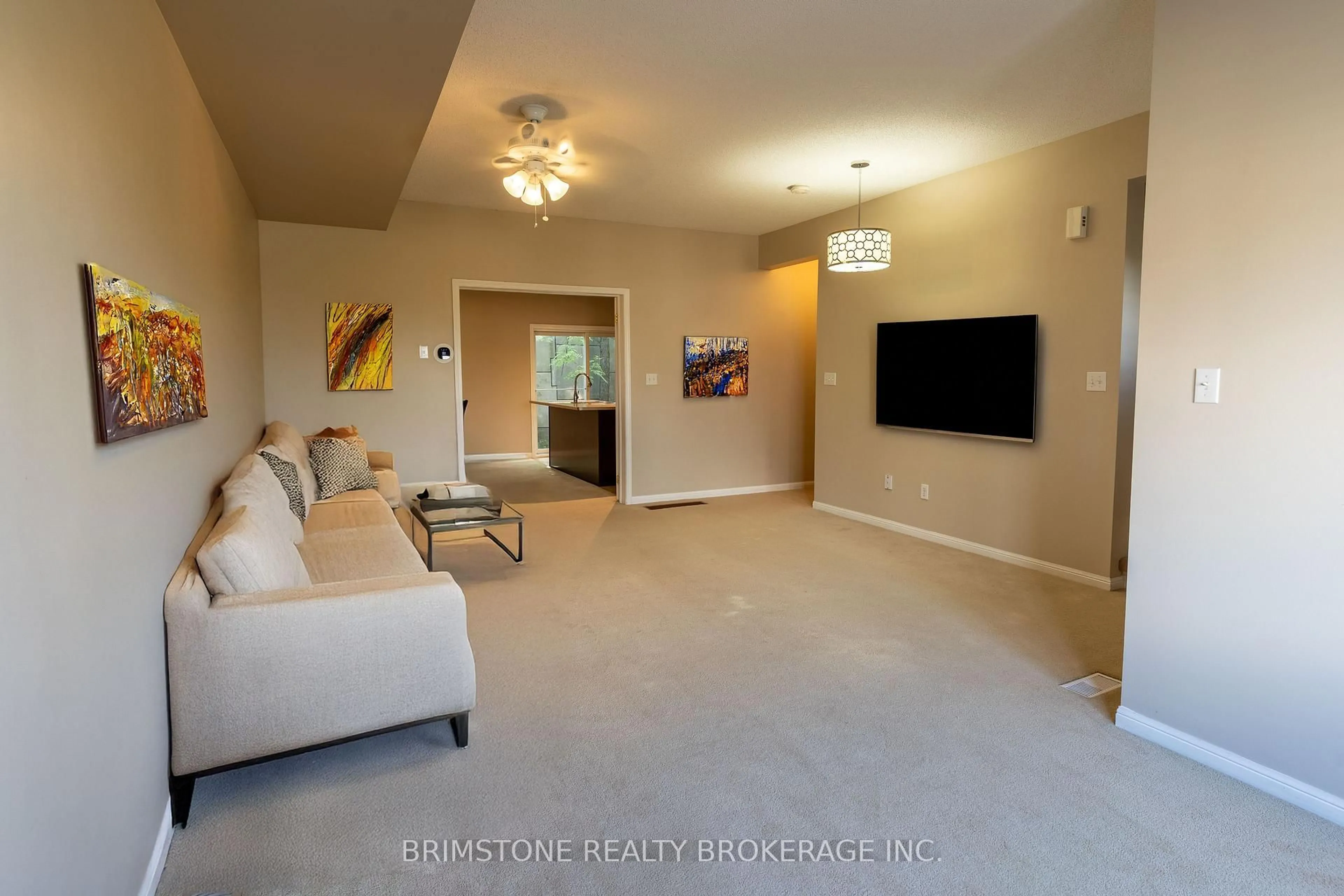 Living room with furniture, unknown for 175 Stanley St #9, Barrie Ontario L4M 0G2
