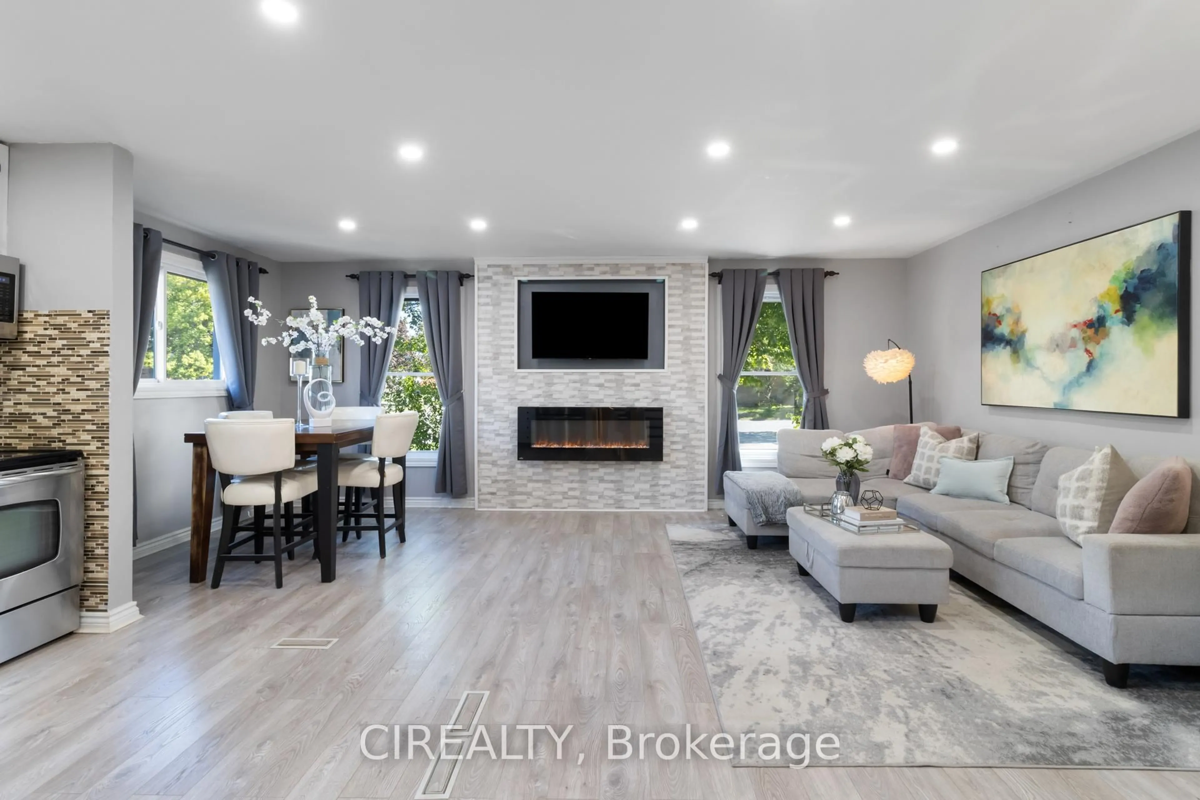 Living room with furniture, unknown for 53 Christie Cres, Barrie Ontario L4N 4V2