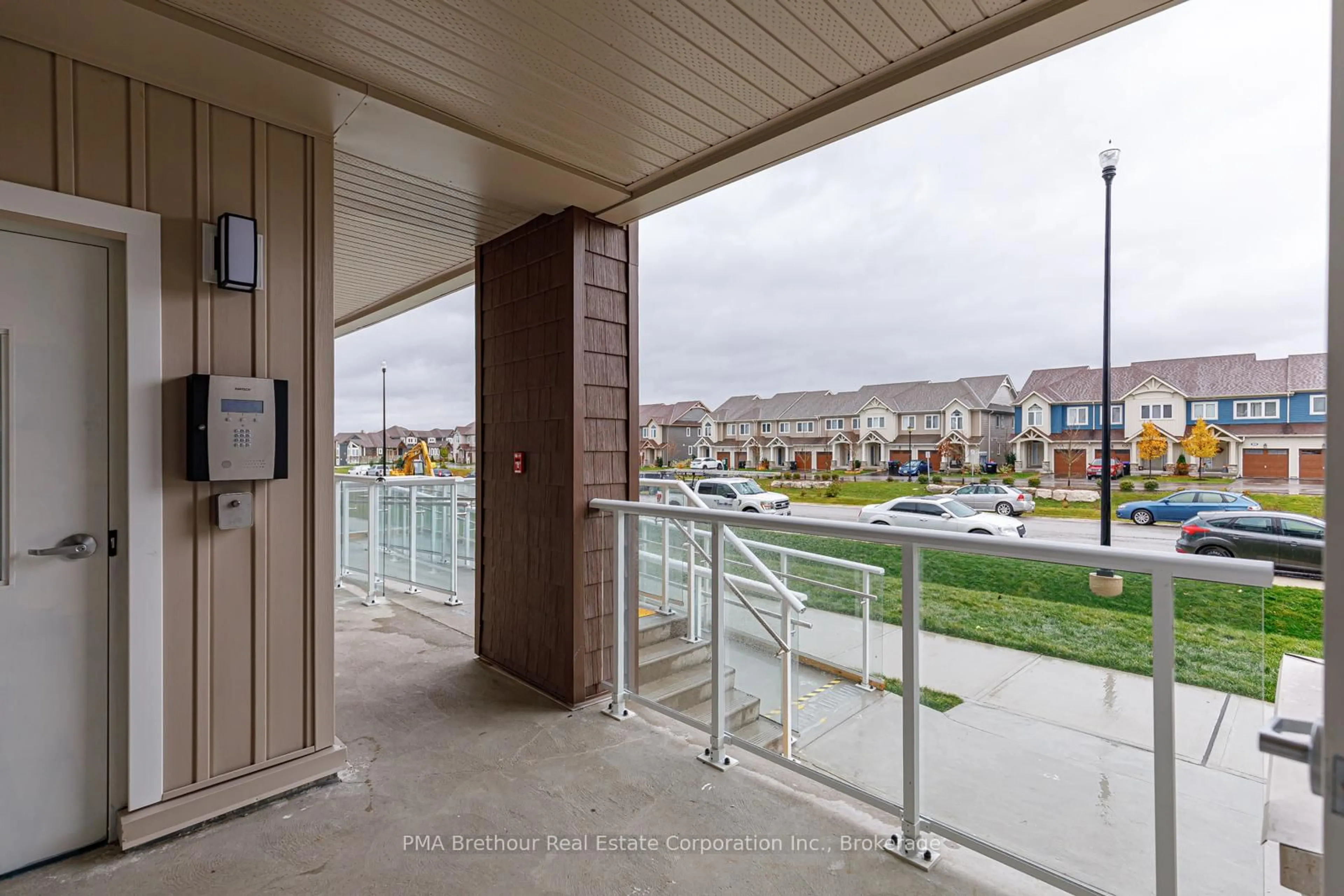 Balcony in the apartment, water/lake/river/ocean view for 5 Spooner Cres #112, Collingwood Ontario L9Y 1T9