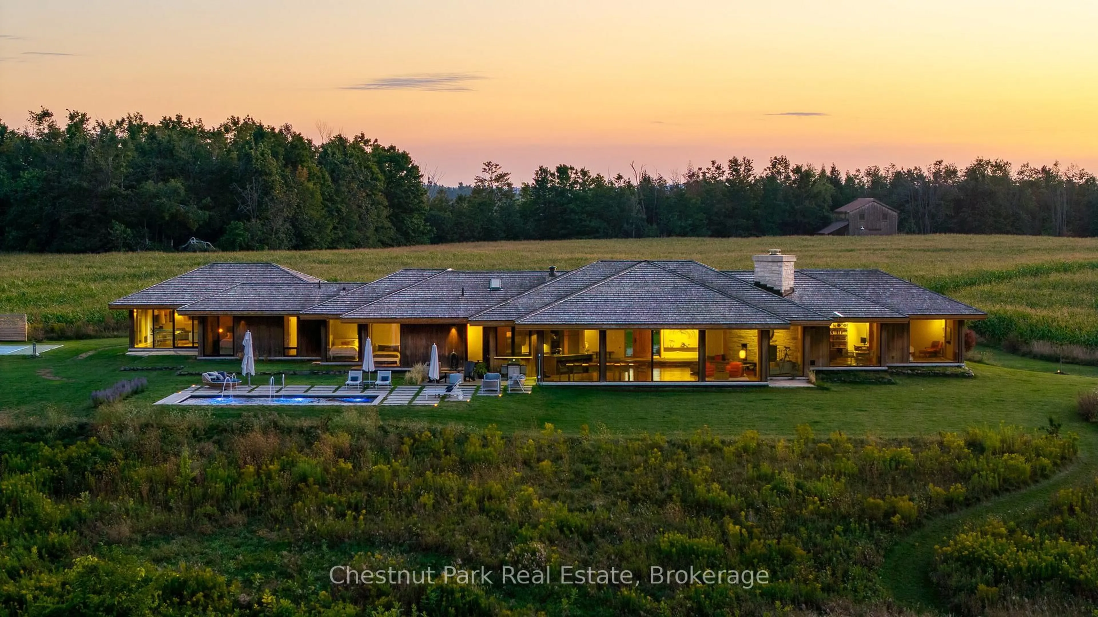A pic from outside/outdoor area/front of a property/back of a property/a pic from drone, water/lake/river/ocean view for 827834 Mulmur-Nottawasaga Townline, Clearview Ontario L0M 1G0