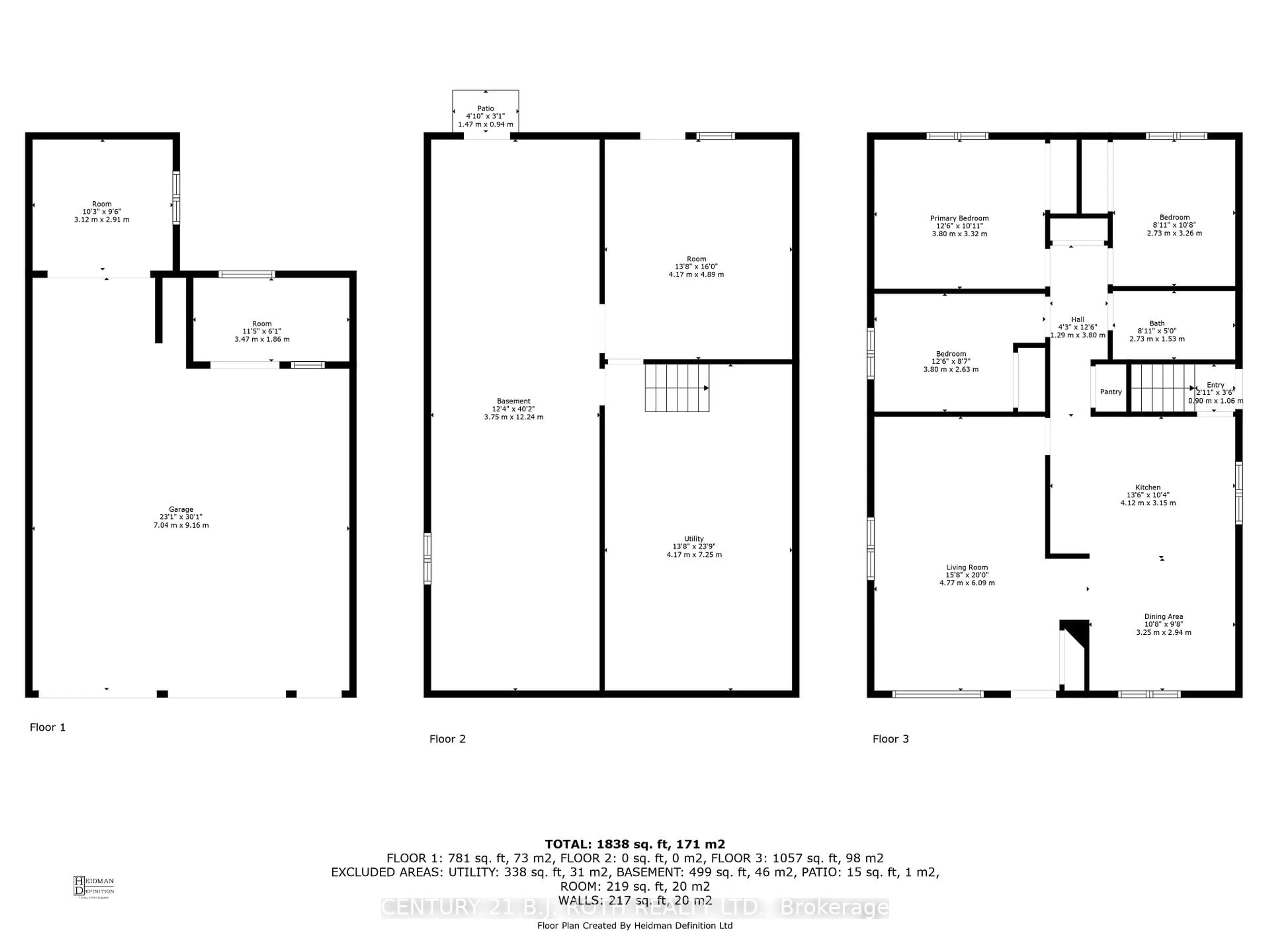 Floor plan for 138 Simcoe St, Orillia Ontario L3V 1G9