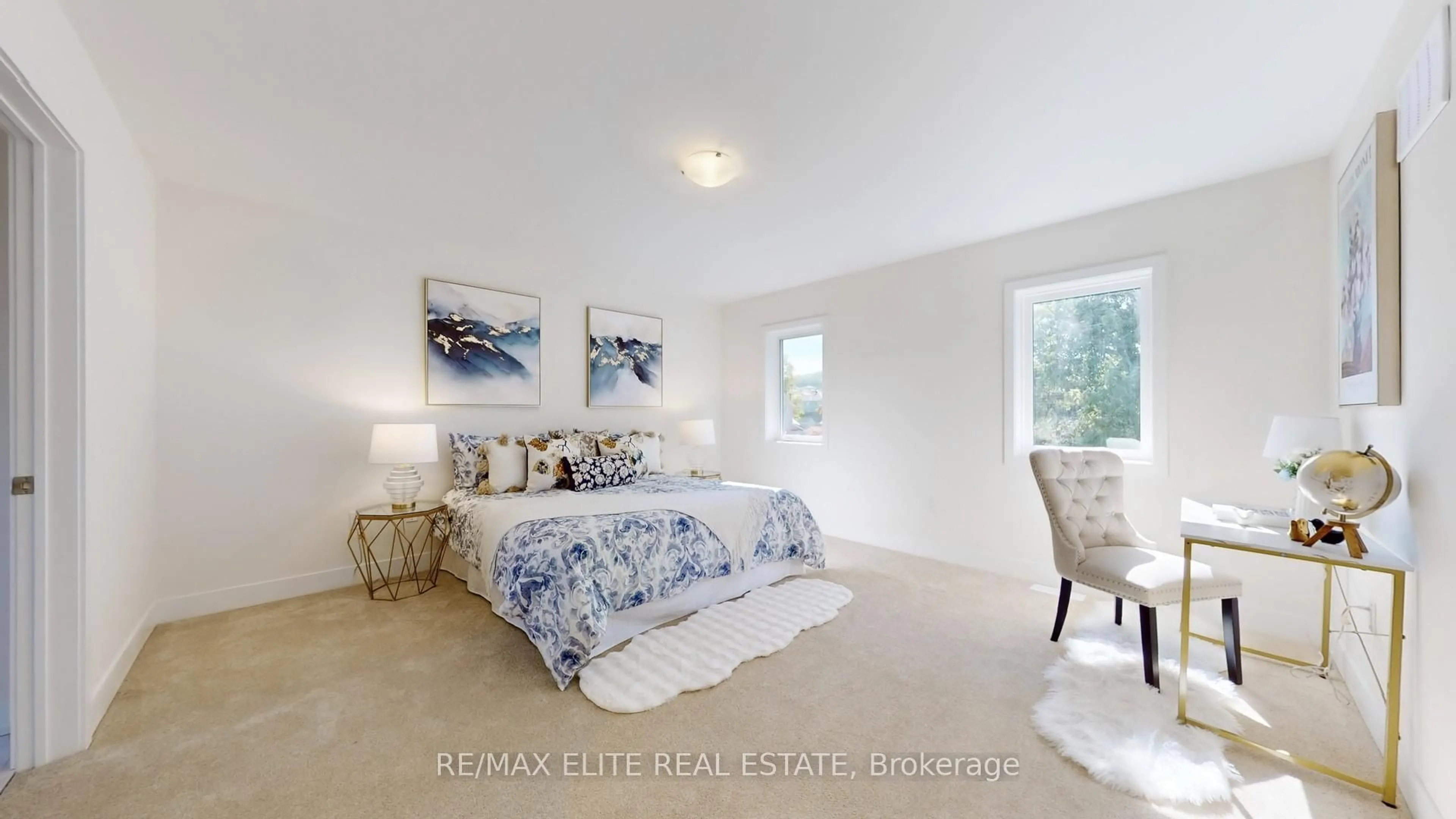 Bedroom with bed, unknown for lot 13 Hampton Lane, Barrie Ontario L4N 0J6